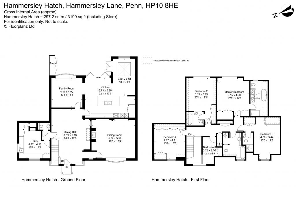 5 Bedrooms  for sale in Hammersley Lane, Penn, High Wycombe, Buckinghamshire HP10