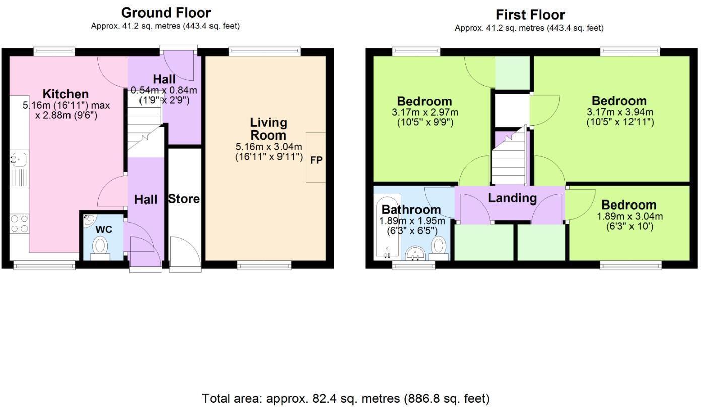 30, Lansdowne Drive, Nottingham floorplan