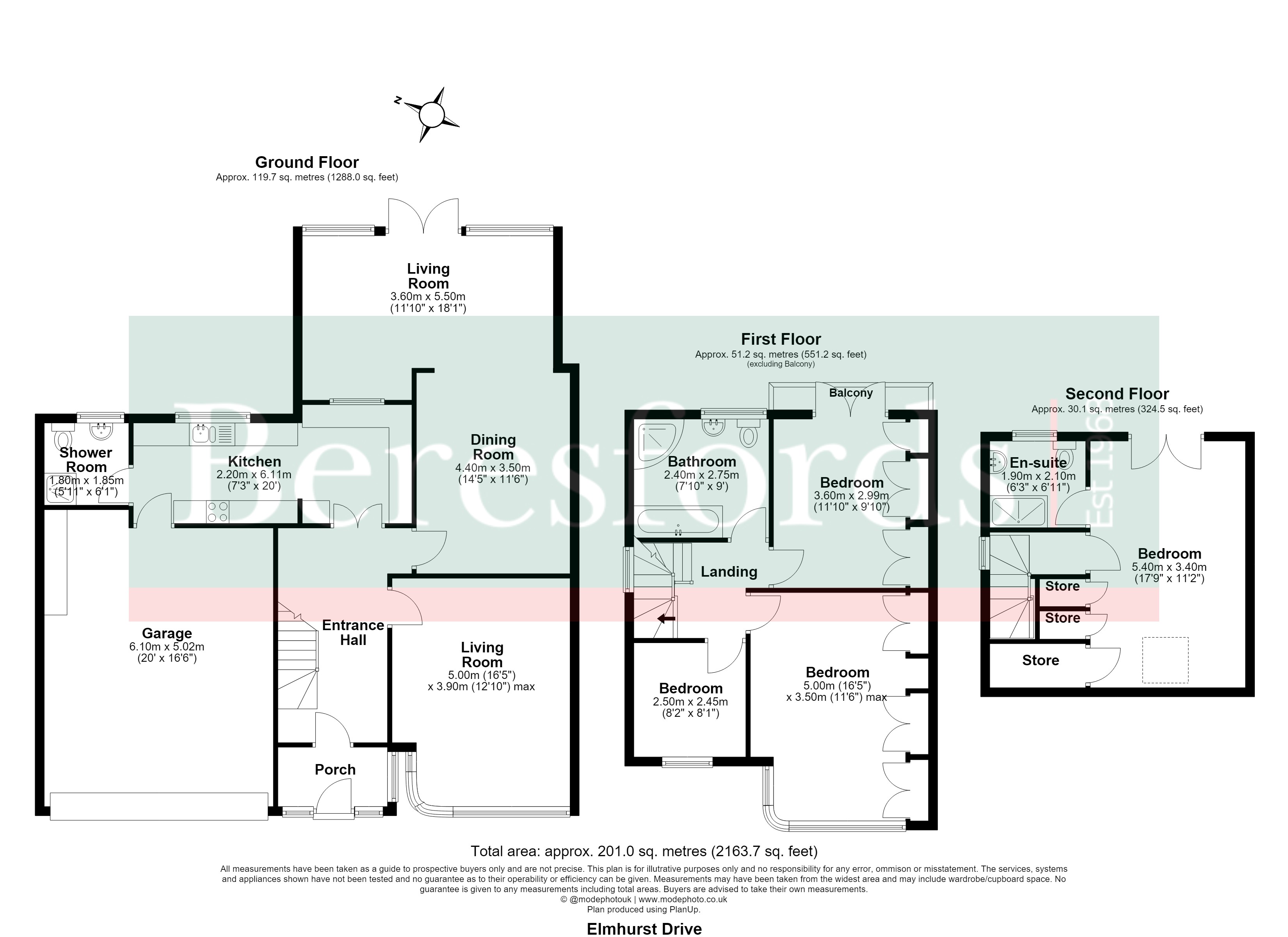12, Elmhurst Drive, Essex floorplan