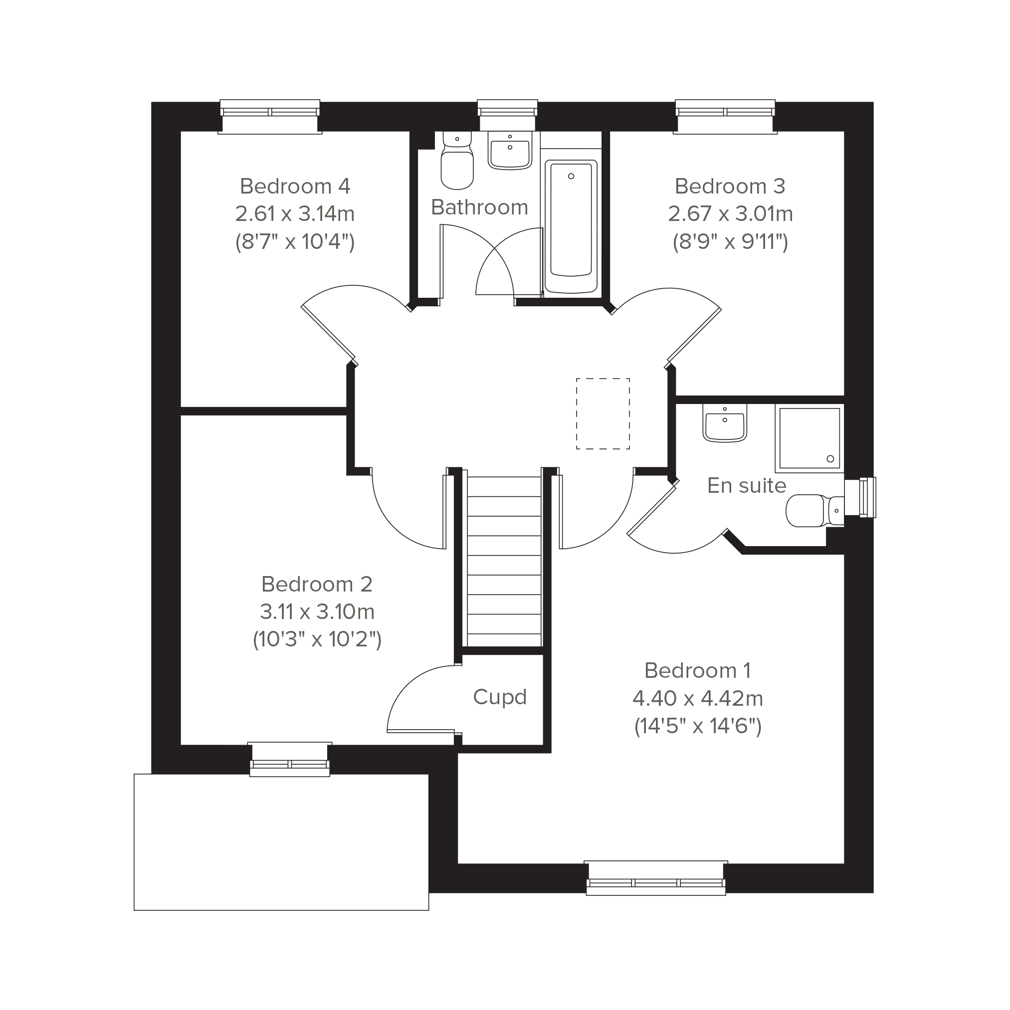 246, Froghall Road, Cheadle, Stoke-On-Trent floorplan