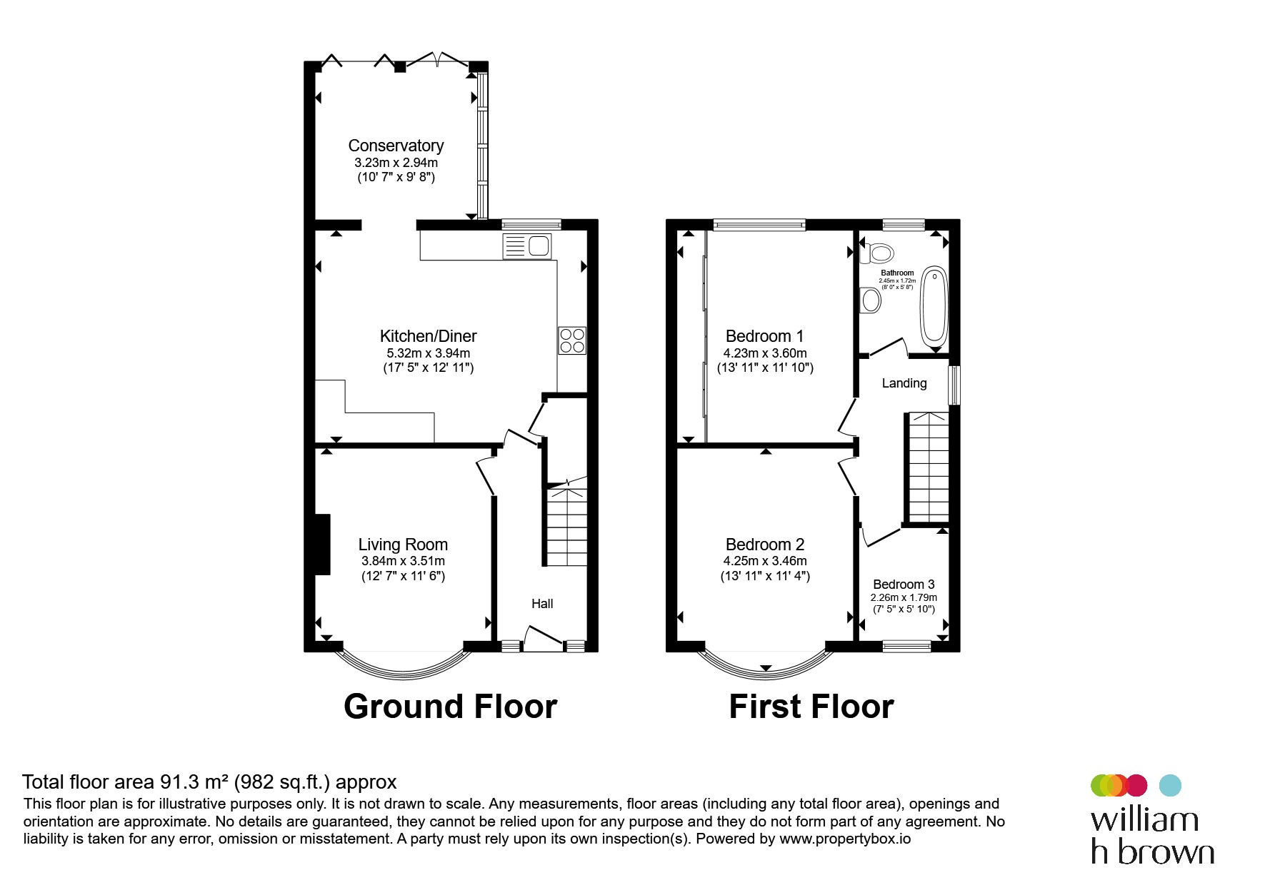 23, Bywell Road, Dewsbury floorplan