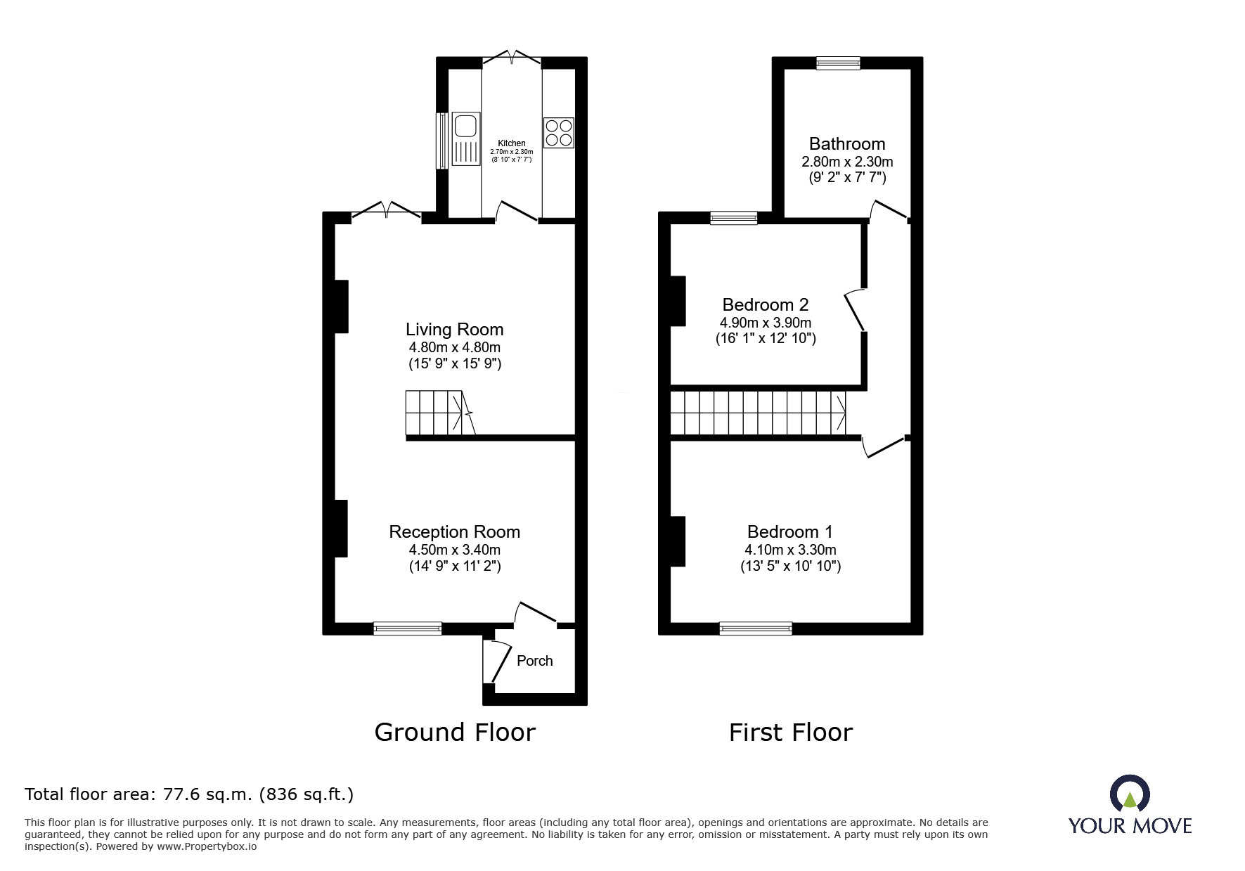 Shaftesbury Road, Salford floorplan