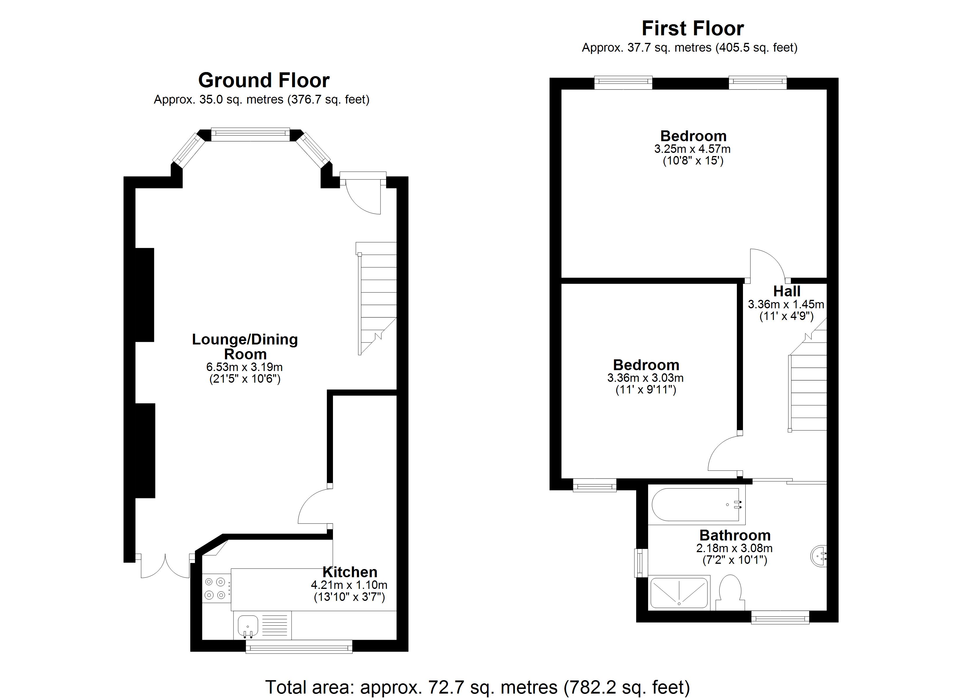 2 Bedrooms Terraced house for sale in Milford Street, Salford M6