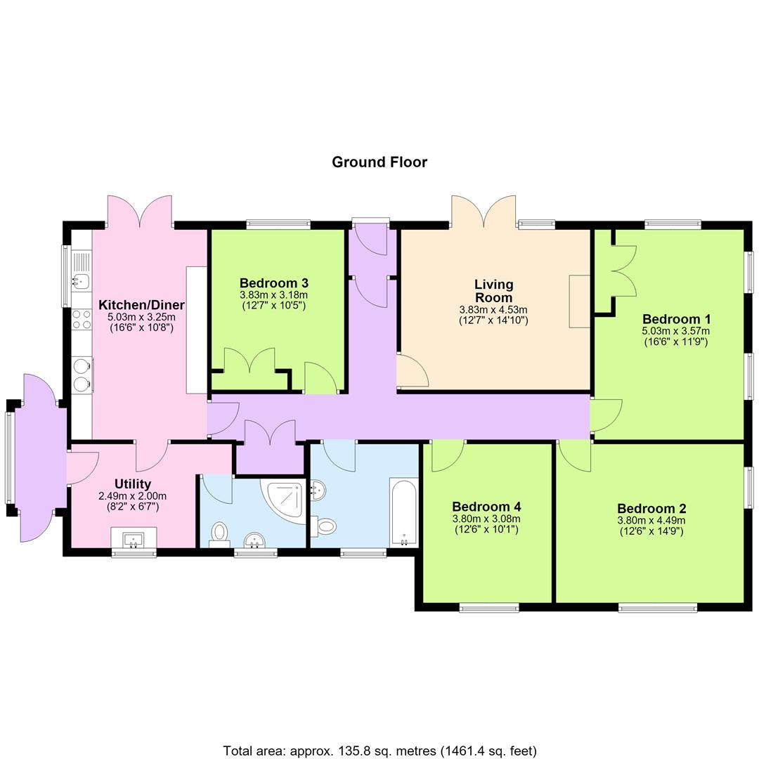 Bowley Lane, Hereford floorplan