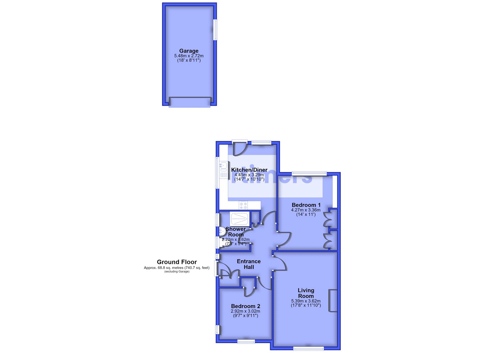16, Beverley Drive, Lancashire floorplan