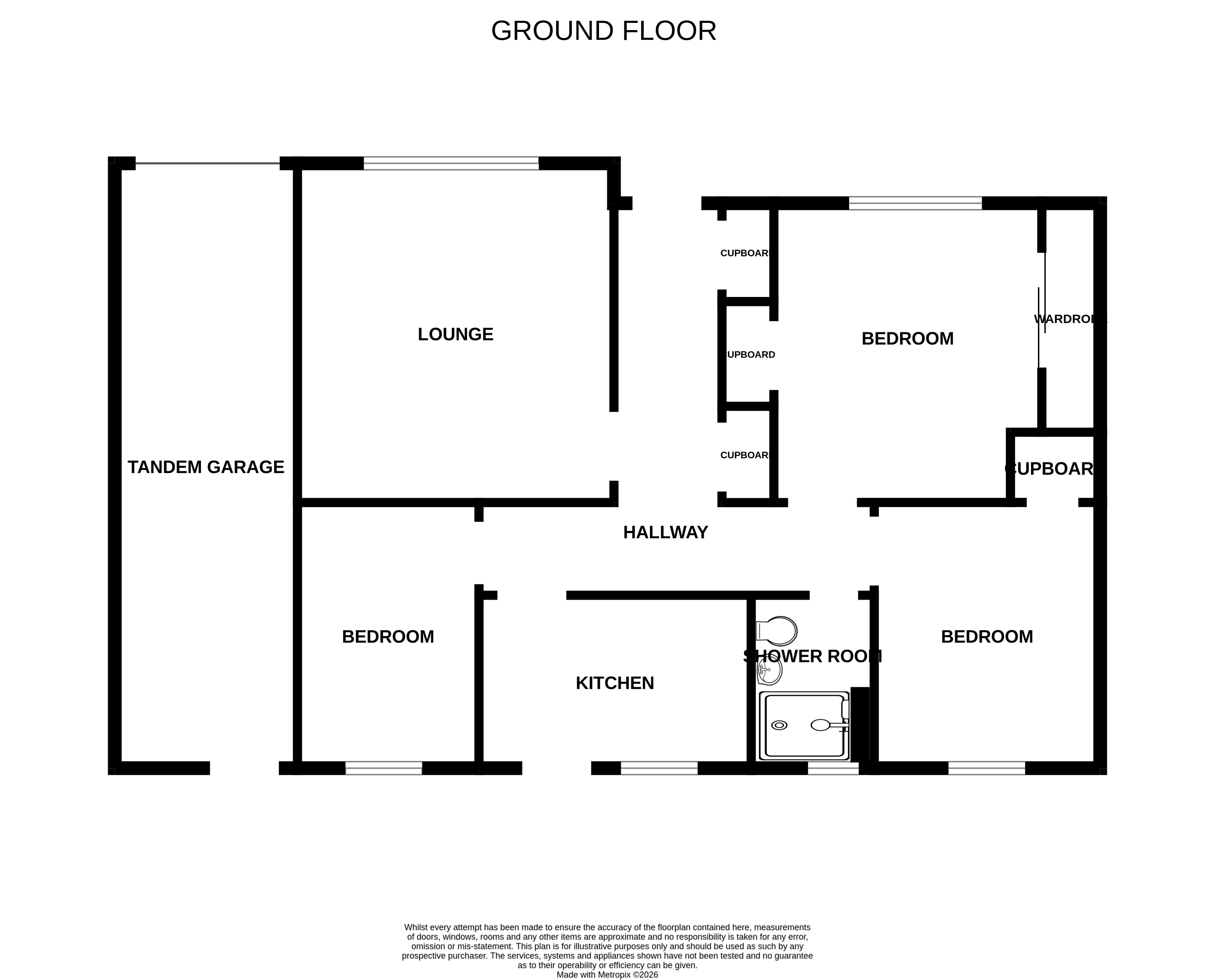 6, Millhall Crescent, Dundee floorplan