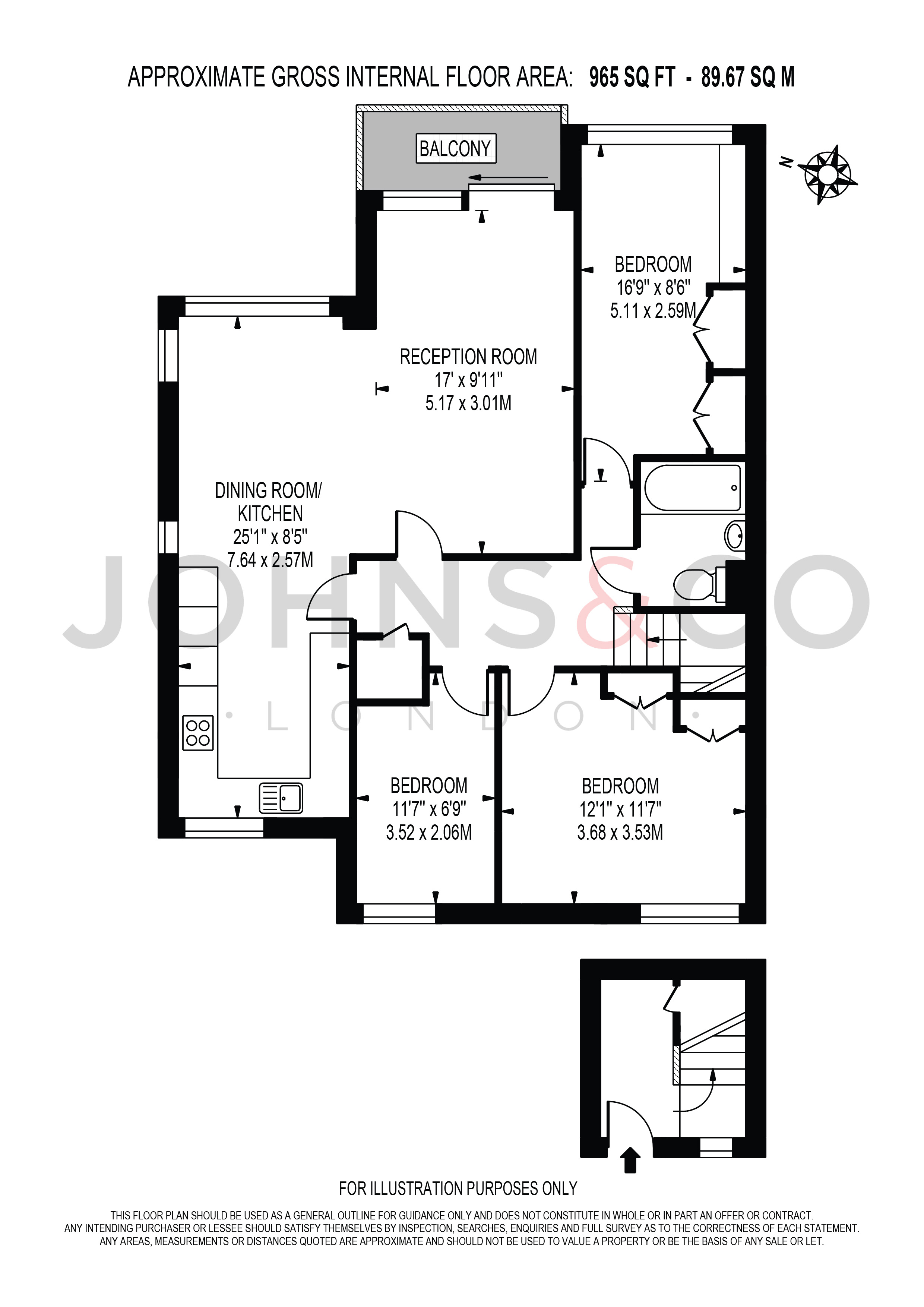32 Maurice Court, Augustus Close, Brentford floorplan