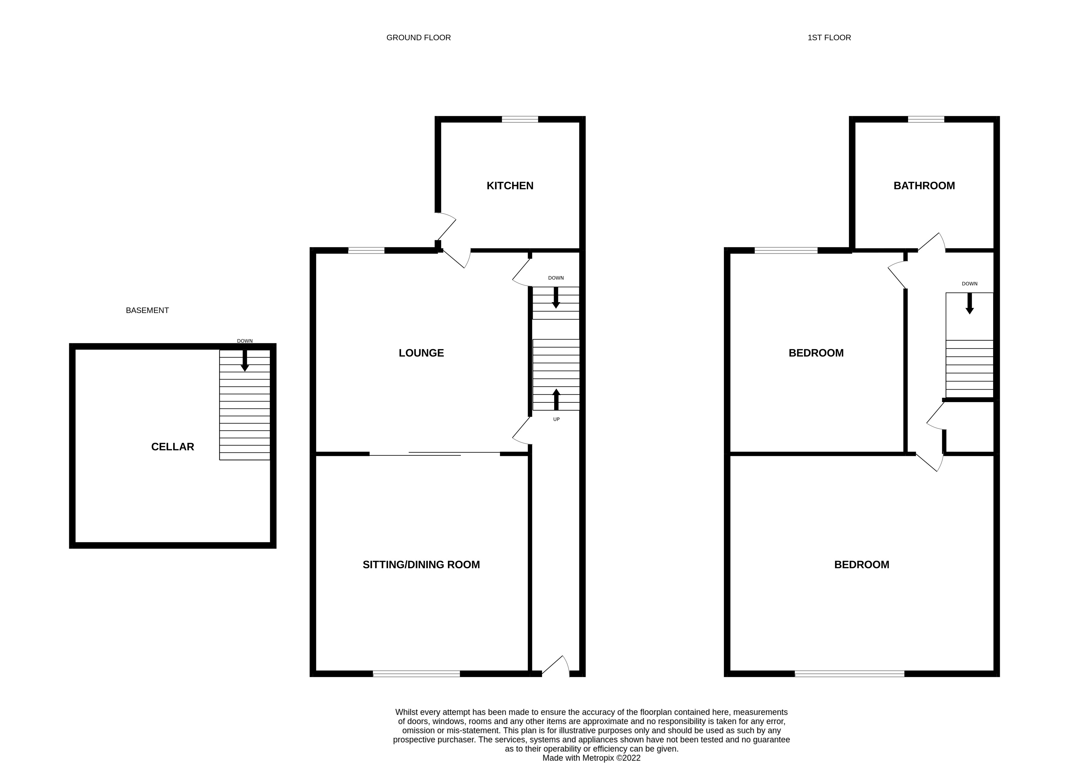 Wakefield Road, Ackworth WF7, 2 bedroom terraced house for sale