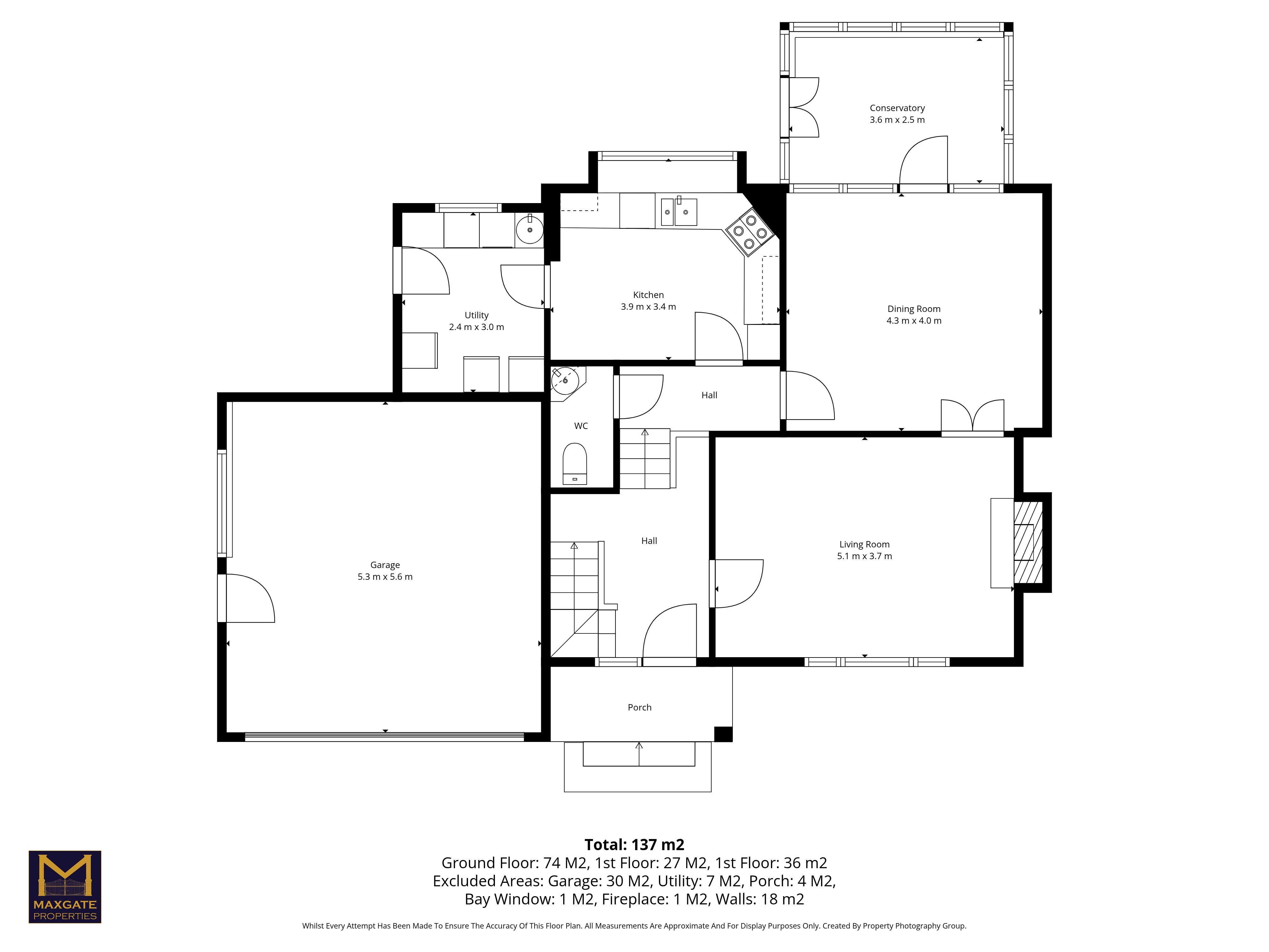 Arrowdawn, Askerswell floorplan