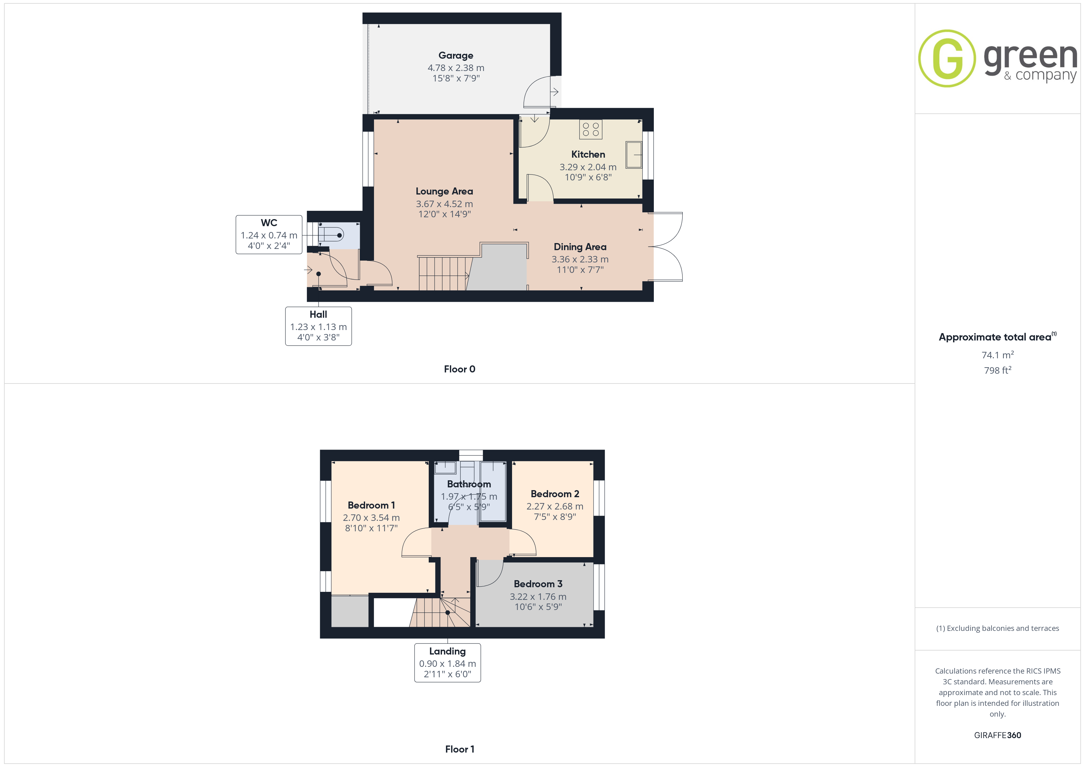 50, Elmfield Avenue, Birmingham floorplan