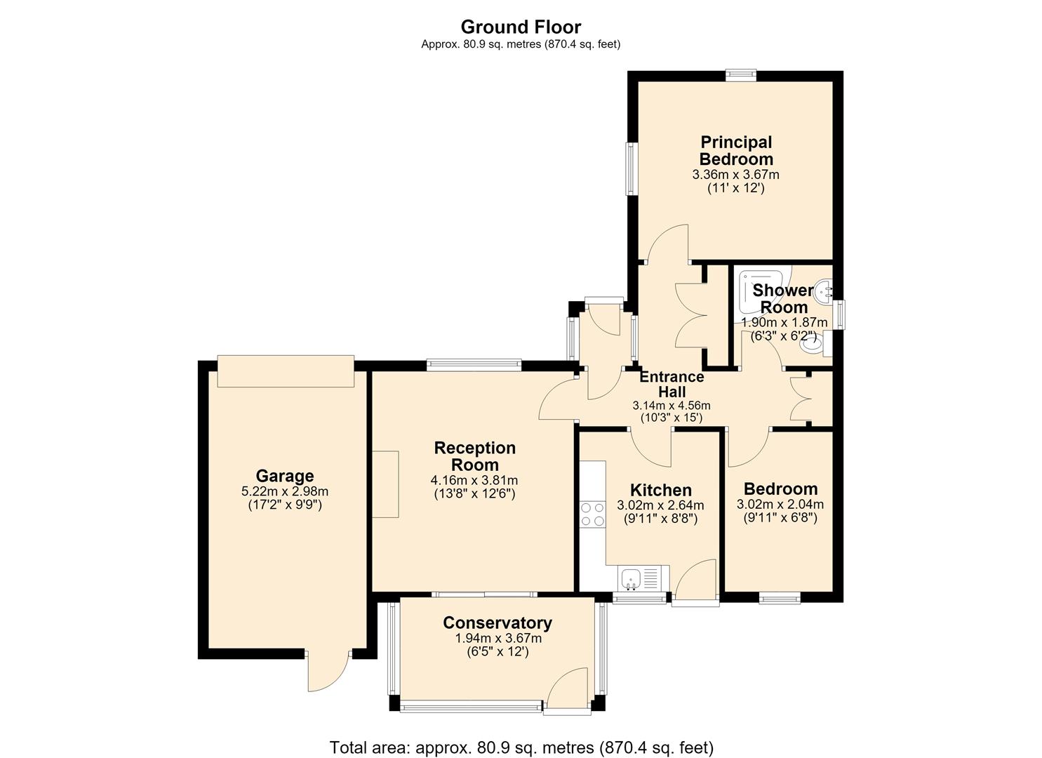 6, Ladybower Drive, Hope Valley floorplan