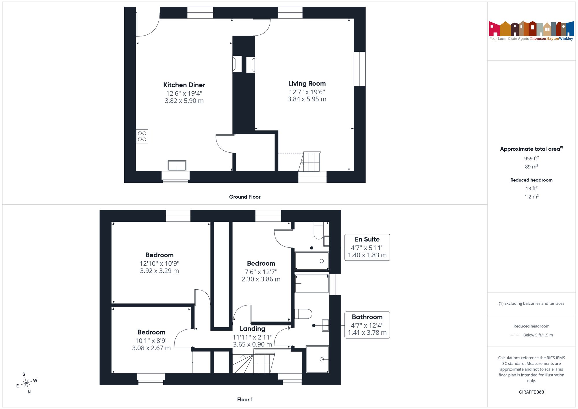 1 Post Office Row, Carnforth floorplan