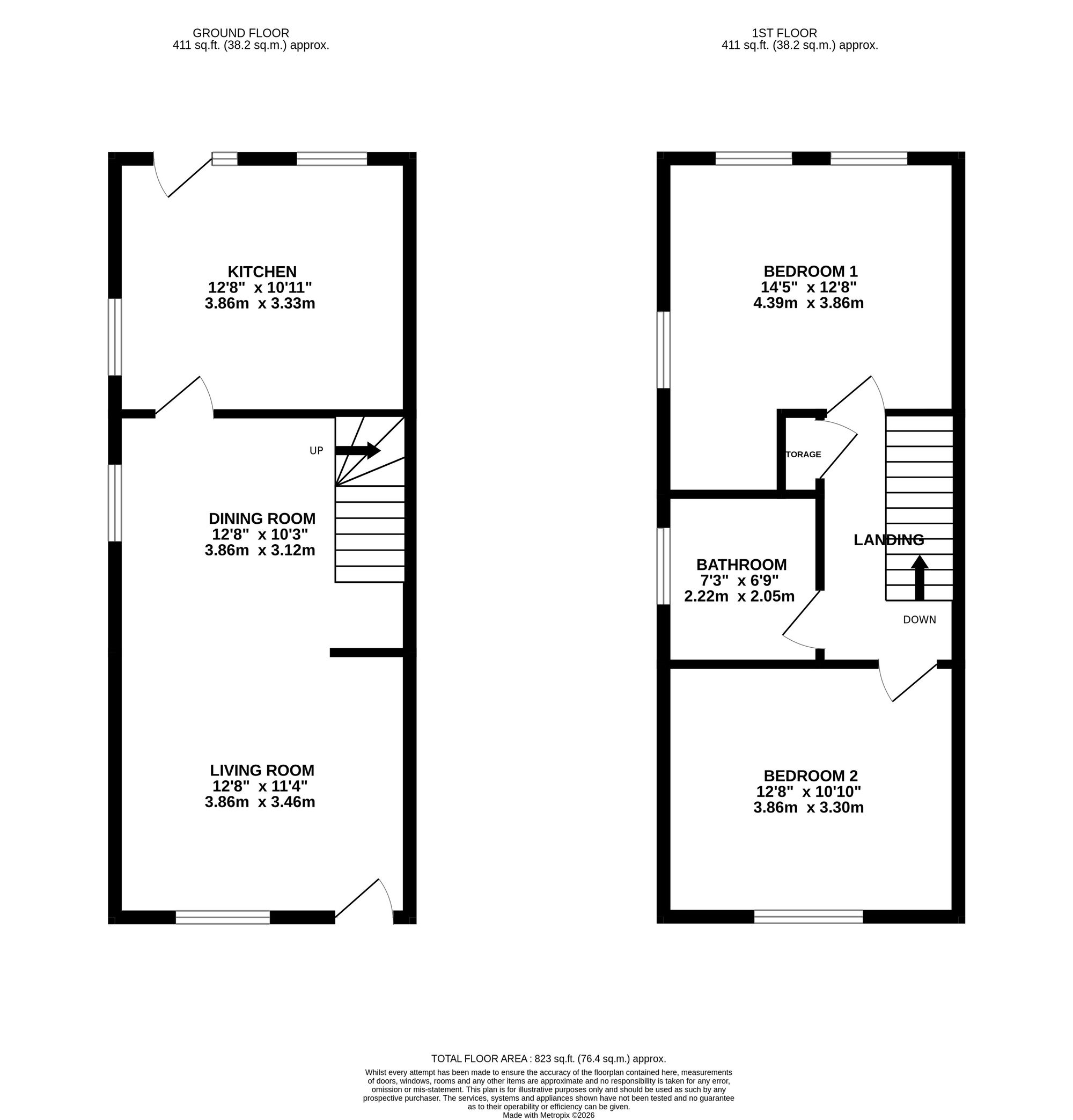 55 Rushgreen Road, Lymm floorplan