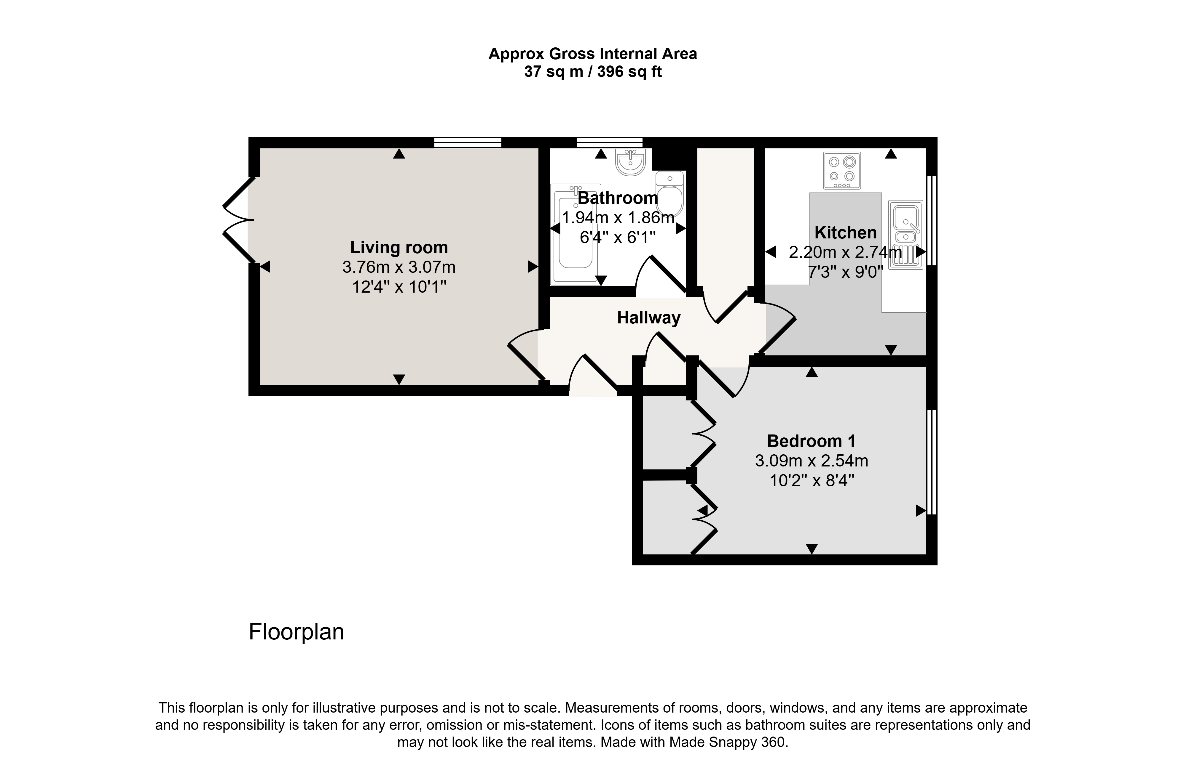 9, Adelaide Close, Slough floorplan