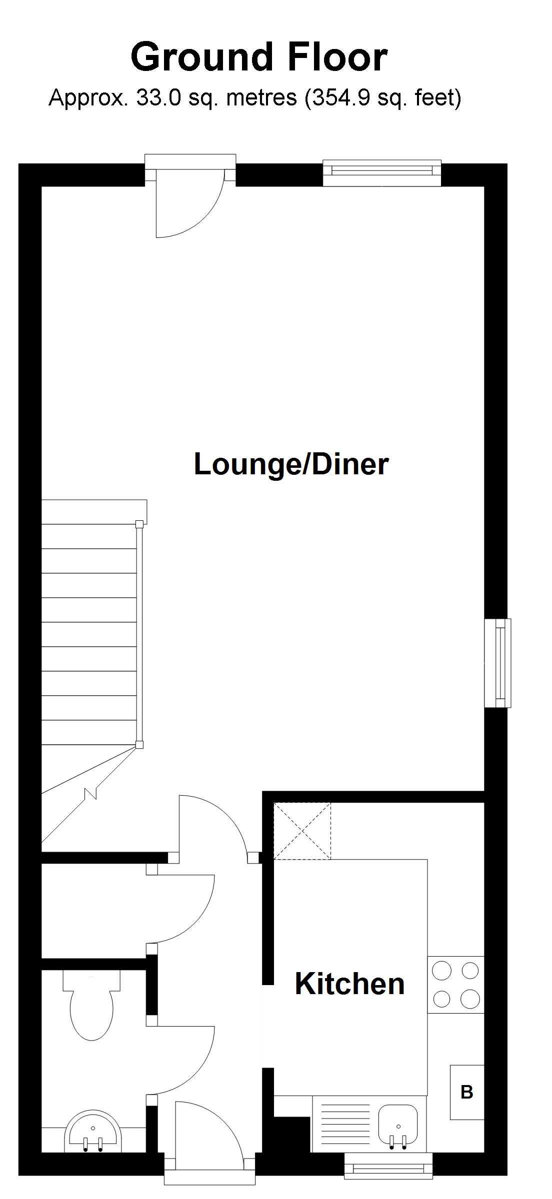 Magpie Hall Road, Chatham floorplan