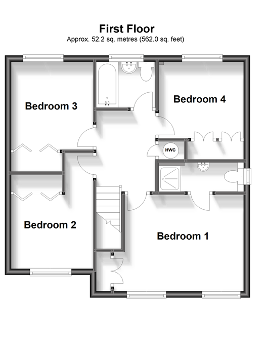 Woolbrook Close, Rainham, Gillingham, Kent ME8, 4 bedroom detached