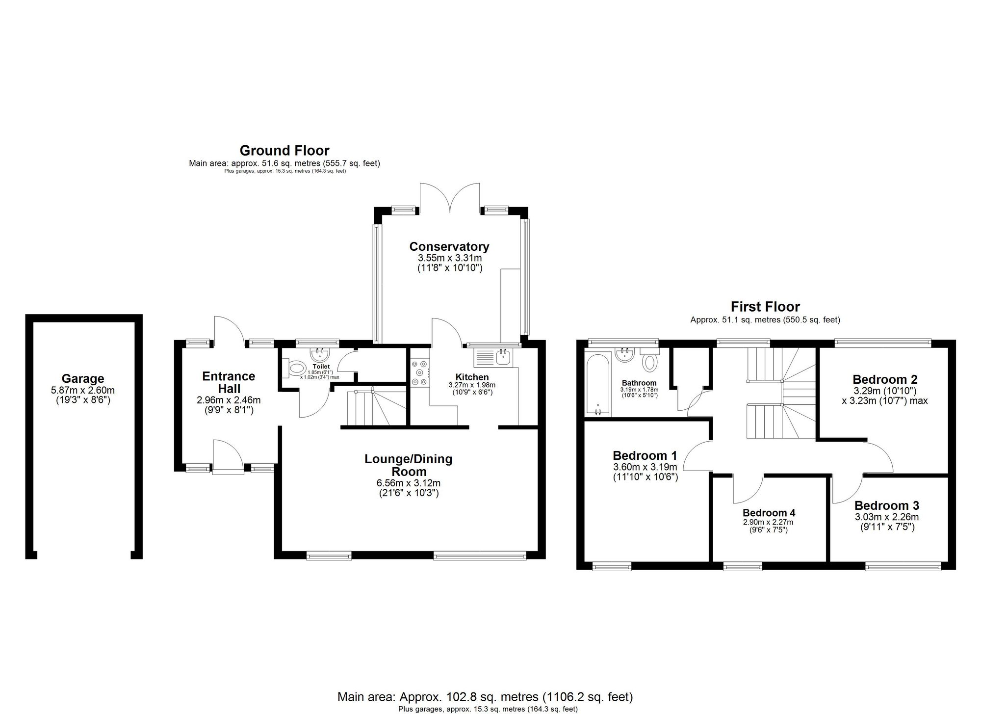 28 Weston Avenue, Royston floorplan