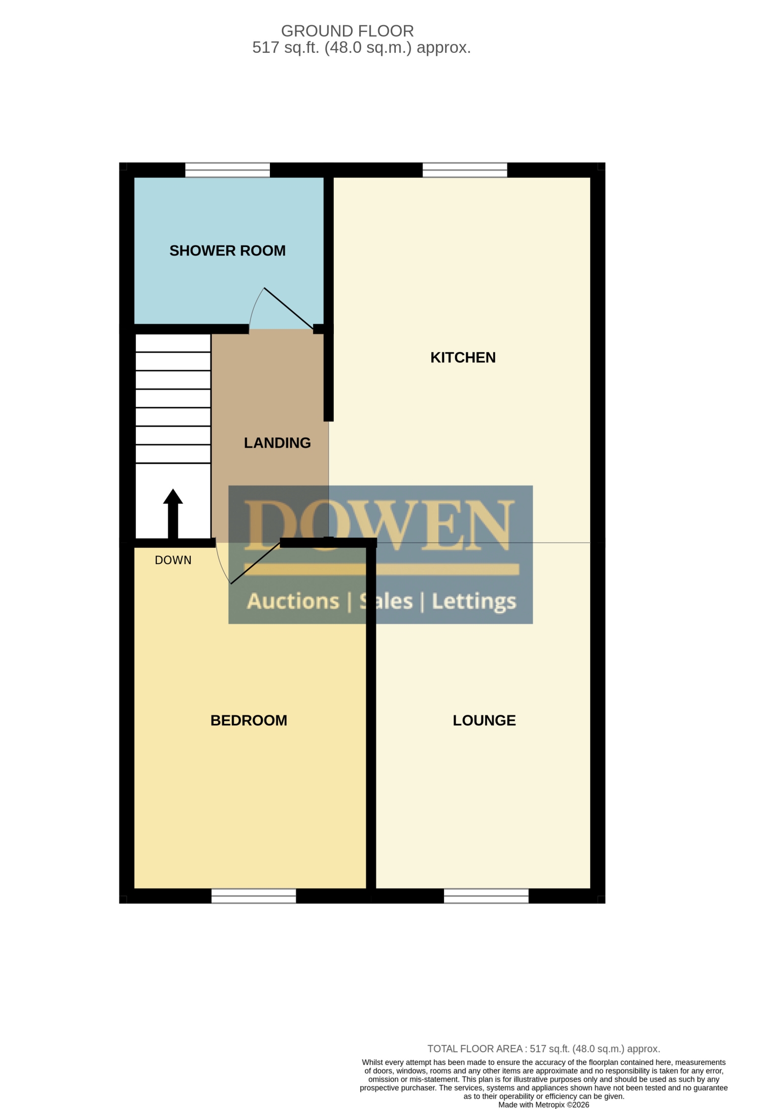 9b, High Street, Ferryhill floorplan
