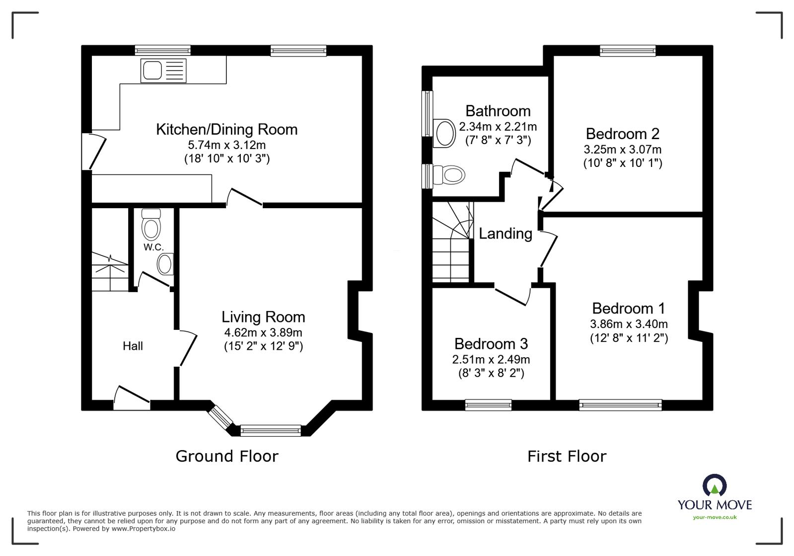 15, Chipstead Road, Erith floorplan