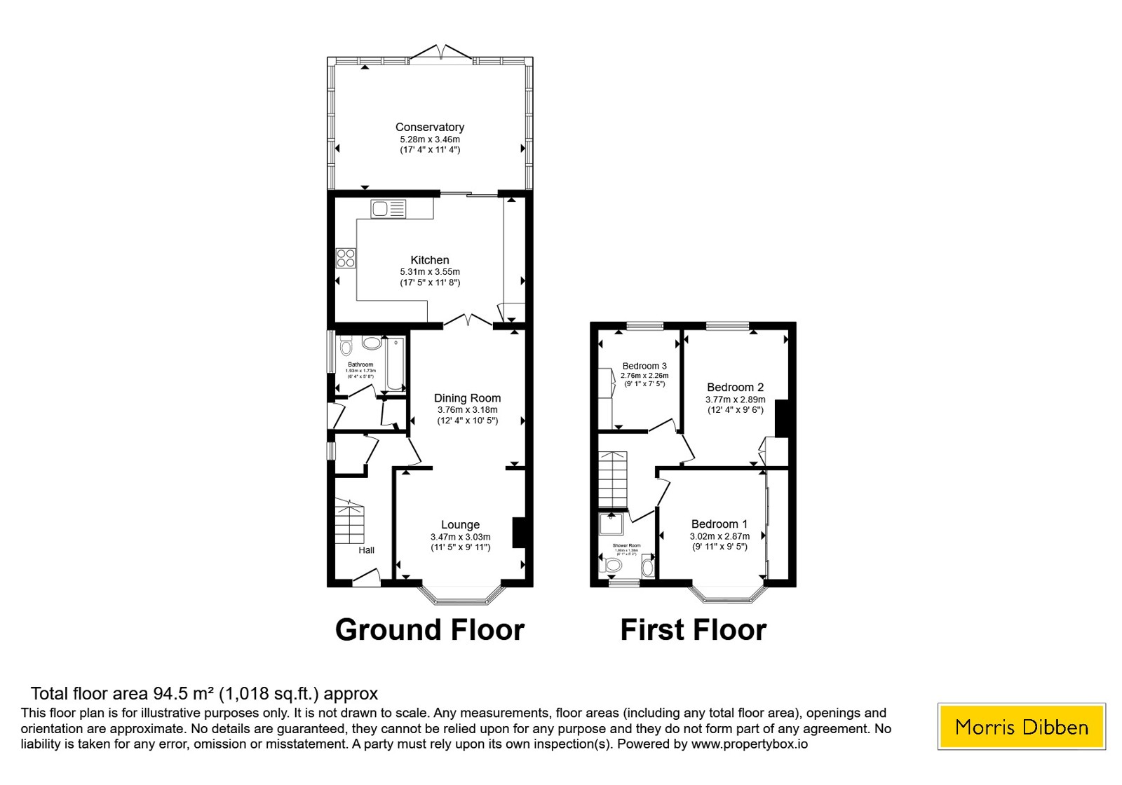 121, Radstock Road, Hampshire floorplan