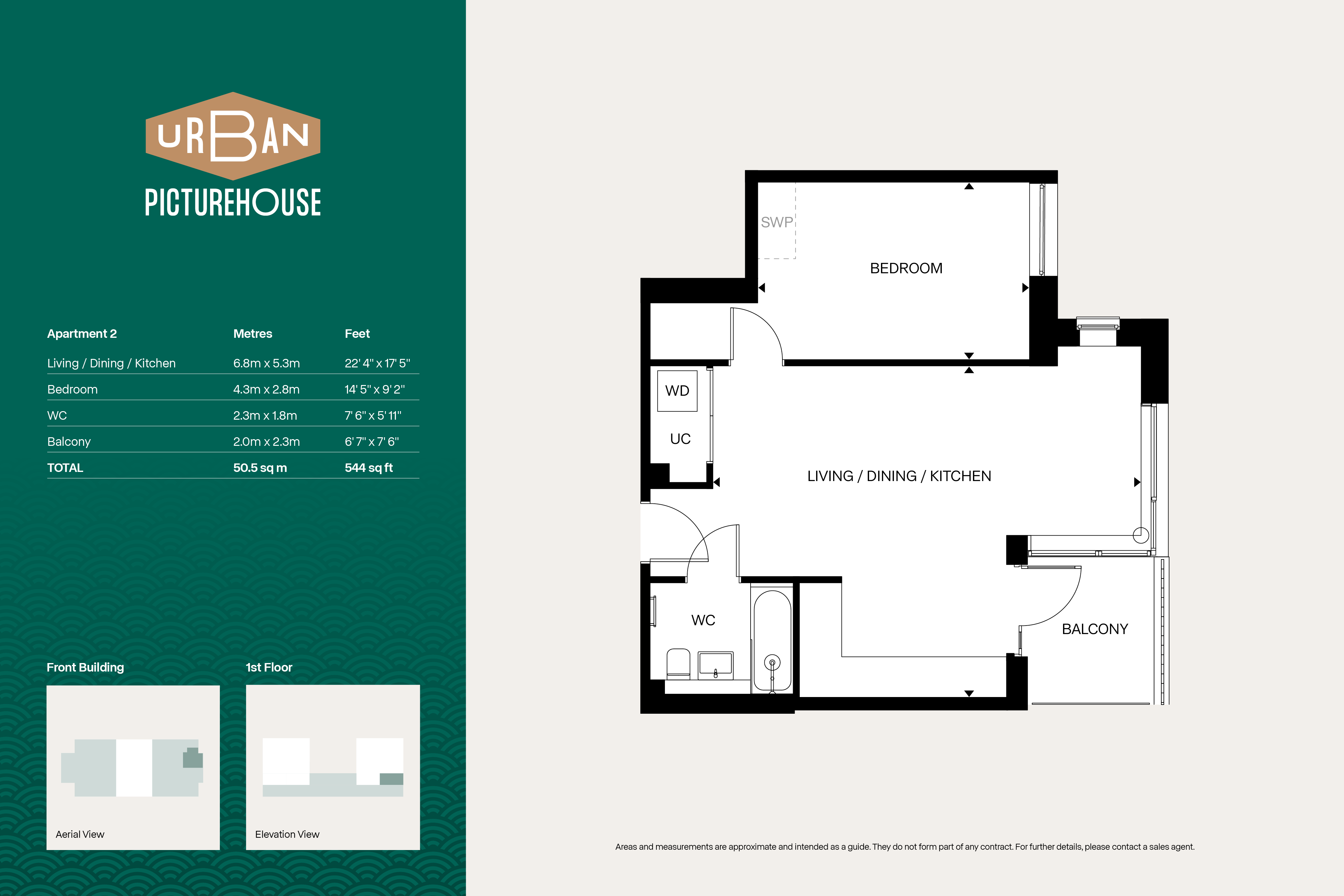 Apartment 2 ++++,, The Urban Picturehouse, Sidcup floorplan