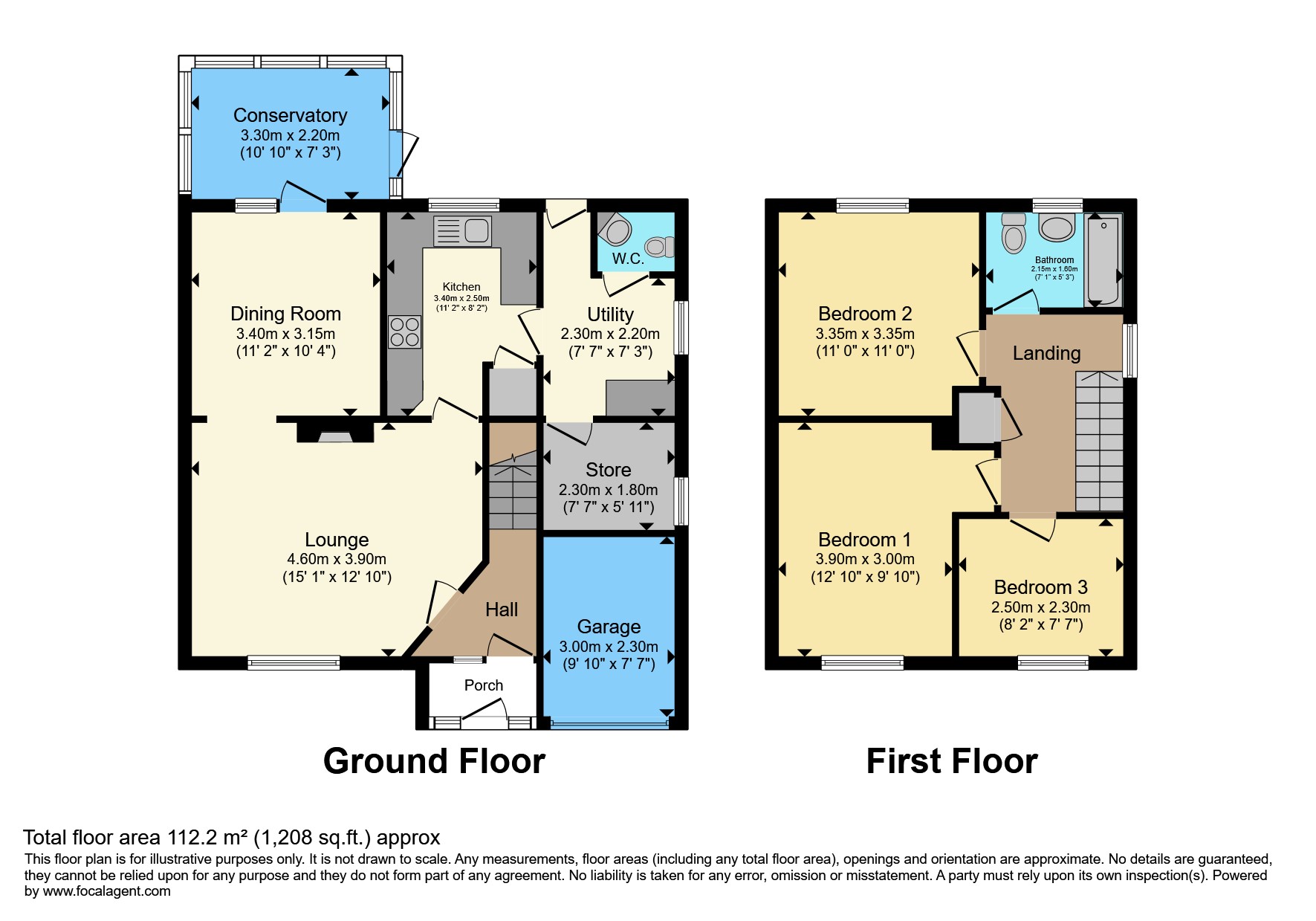 9, King Edwards Rise, Ascot floorplan