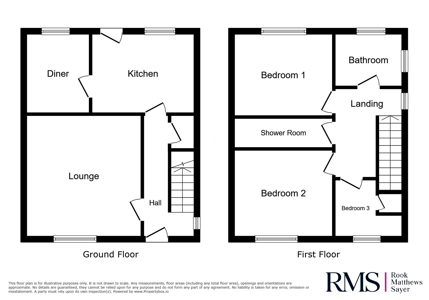 Waverley Drive, Bedlington floorplan