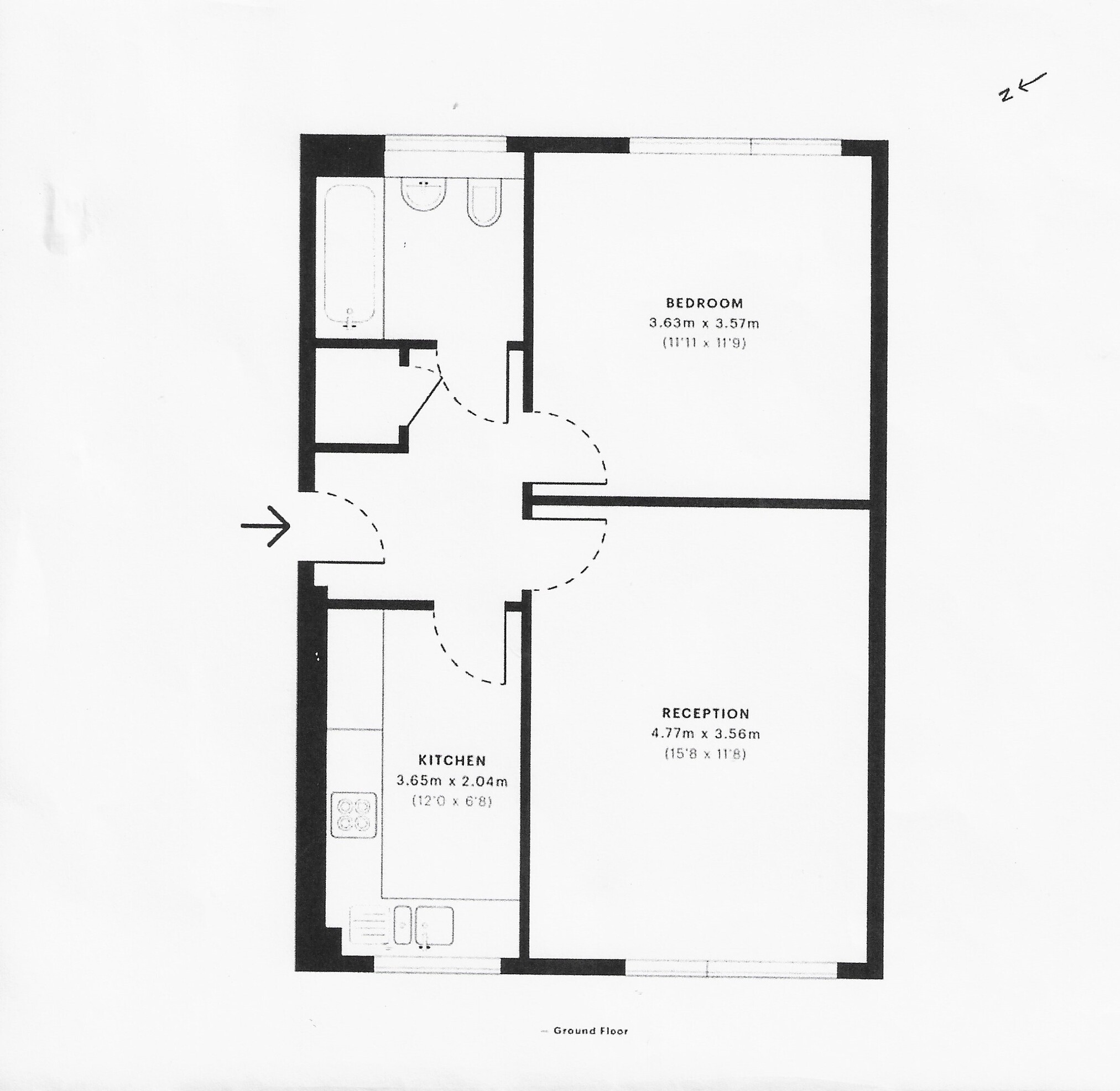1, Alice Court Douglas Road Wood Green, London floorplan