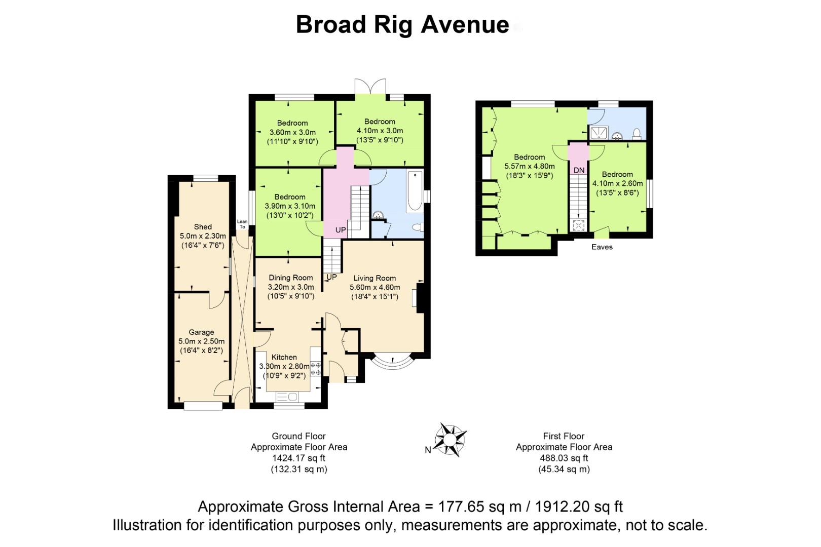 Broad Rig Avenue, Hove floorplan