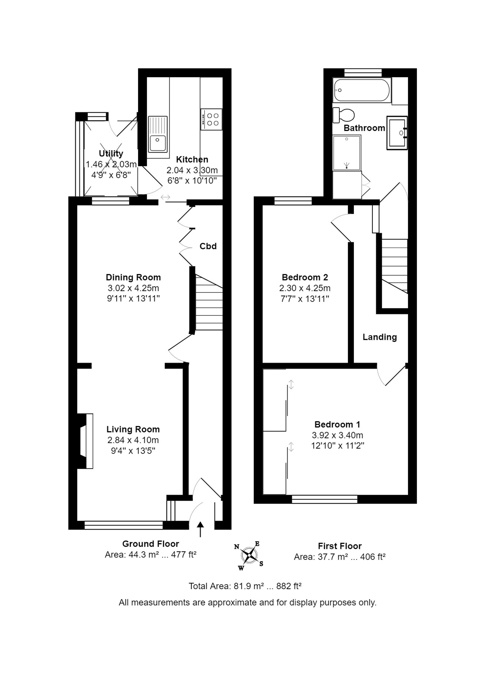 15 Cecil Street, Harrogate floorplan