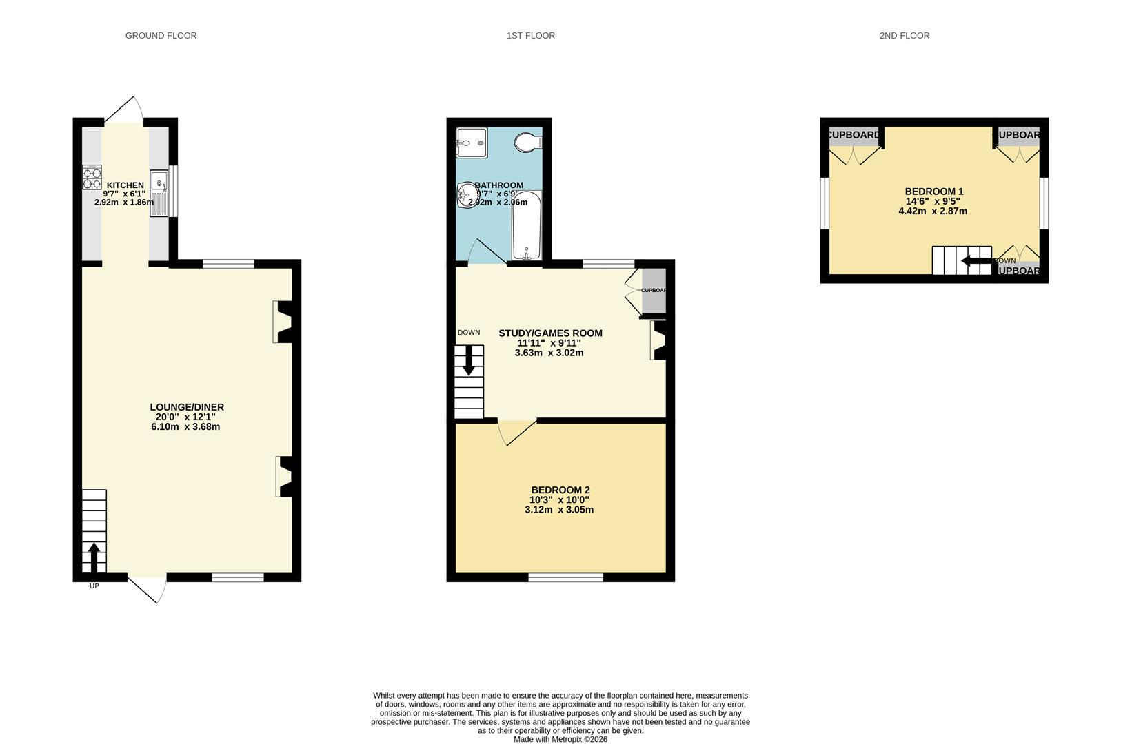 56, New Road, Uckfield floorplan