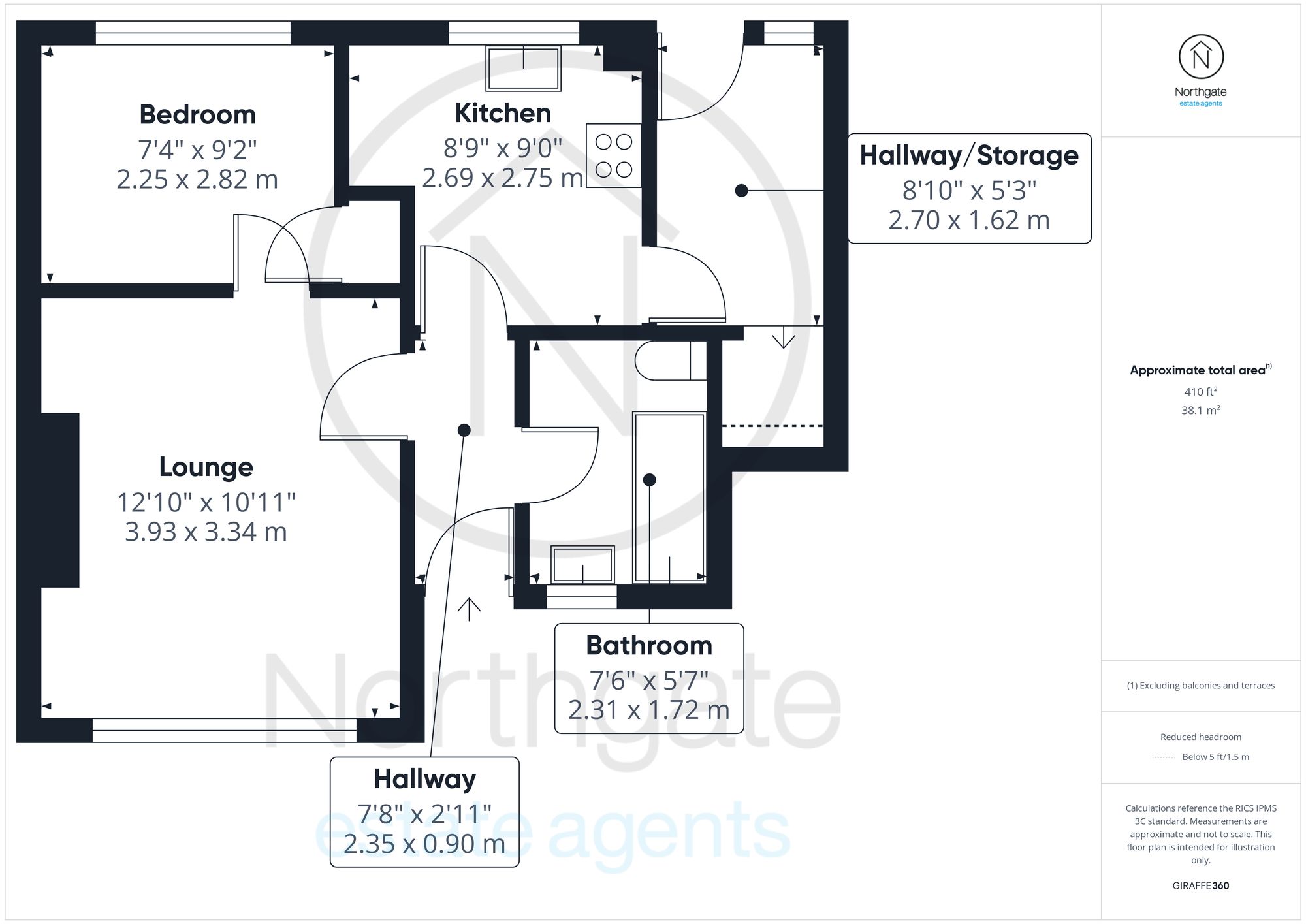 5 Consett Close, Stockton-On-Tees floorplan