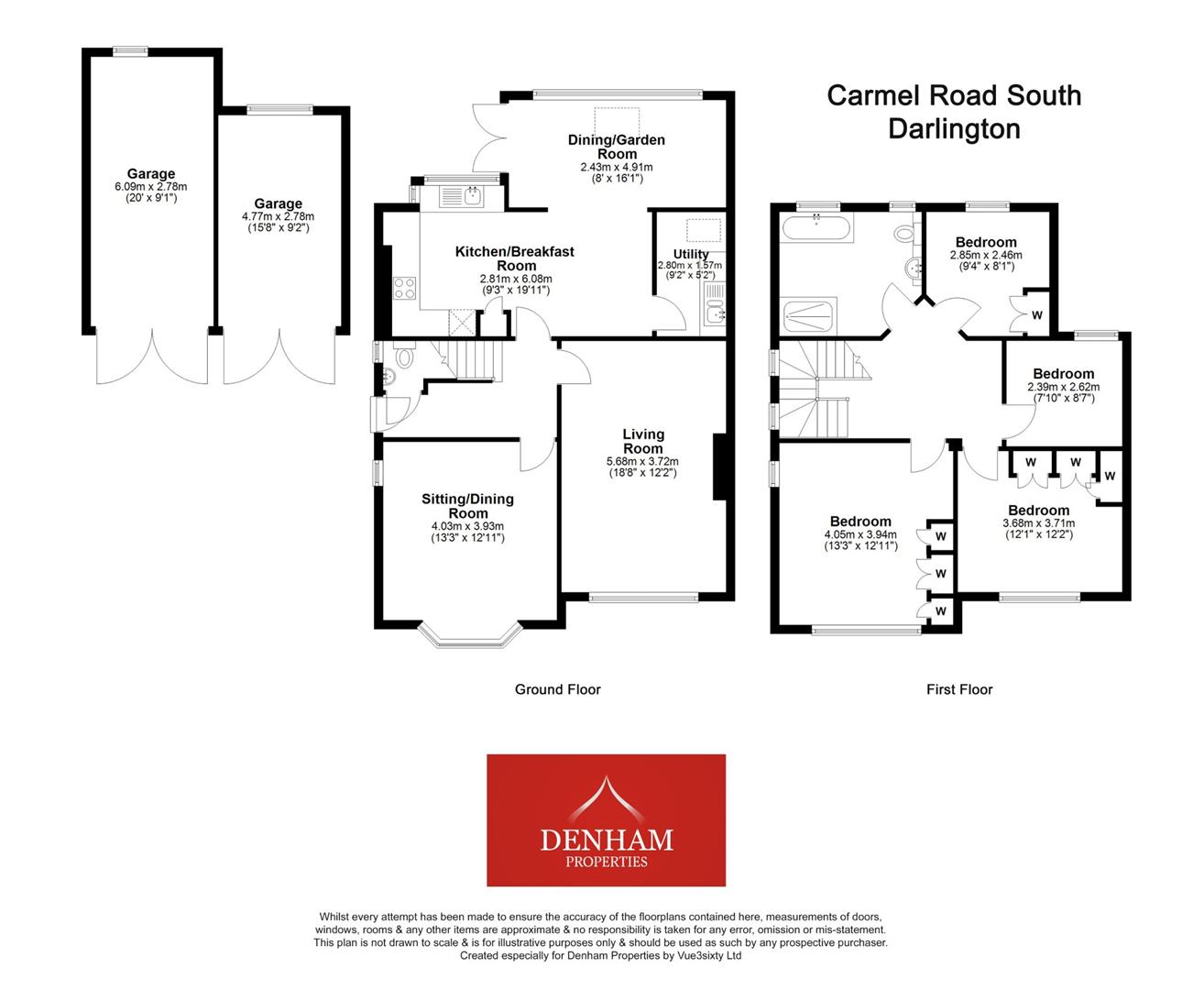 75, Carmel Road South, Darlington floorplan