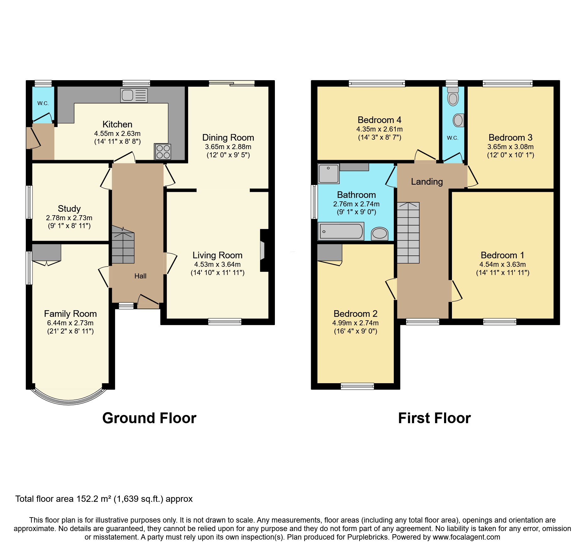 141A, Mold Road, Buckley floorplan