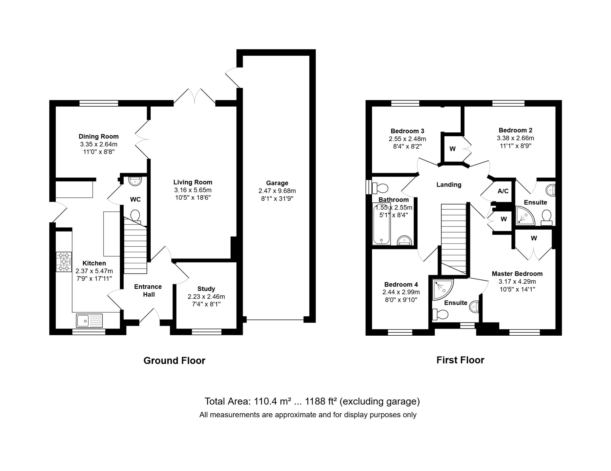 173 Kingswood Avenue, Taverham, Norfolk floorplan