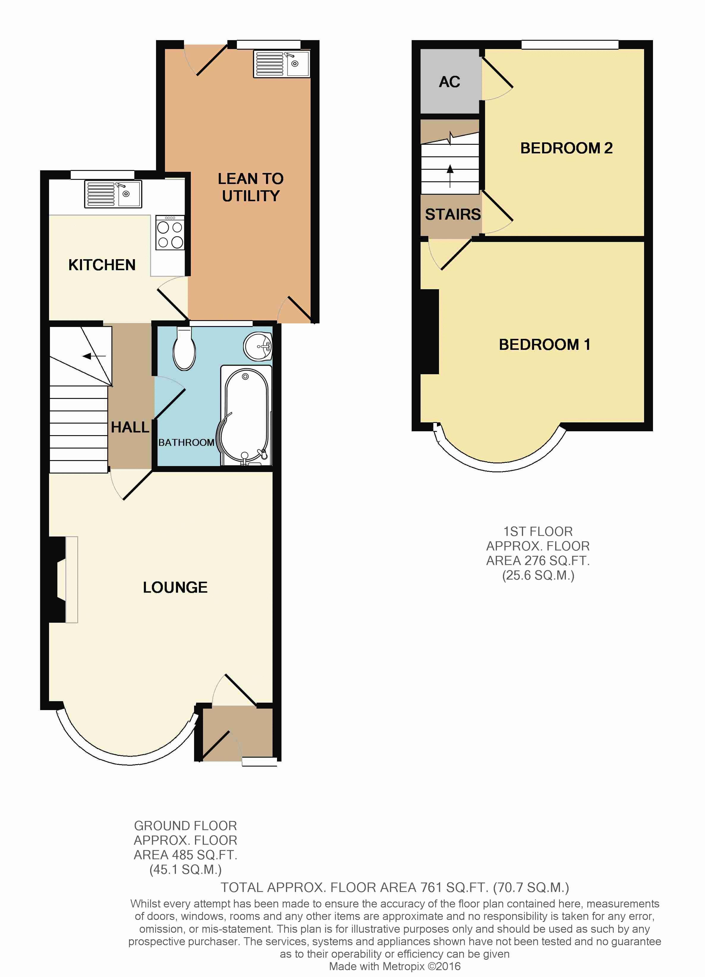 2 Bedrooms Semi-detached house for sale in Brook Road, Bromsgrove B61