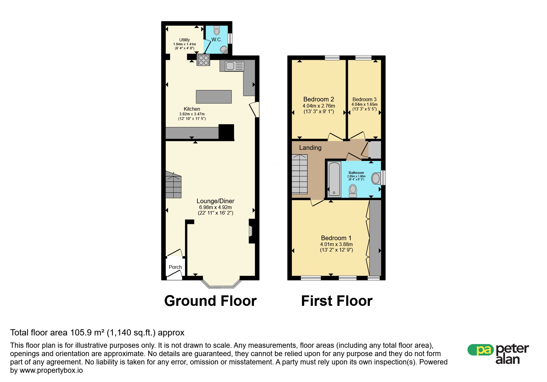 9, Bryn Road, Port Talbot floorplan