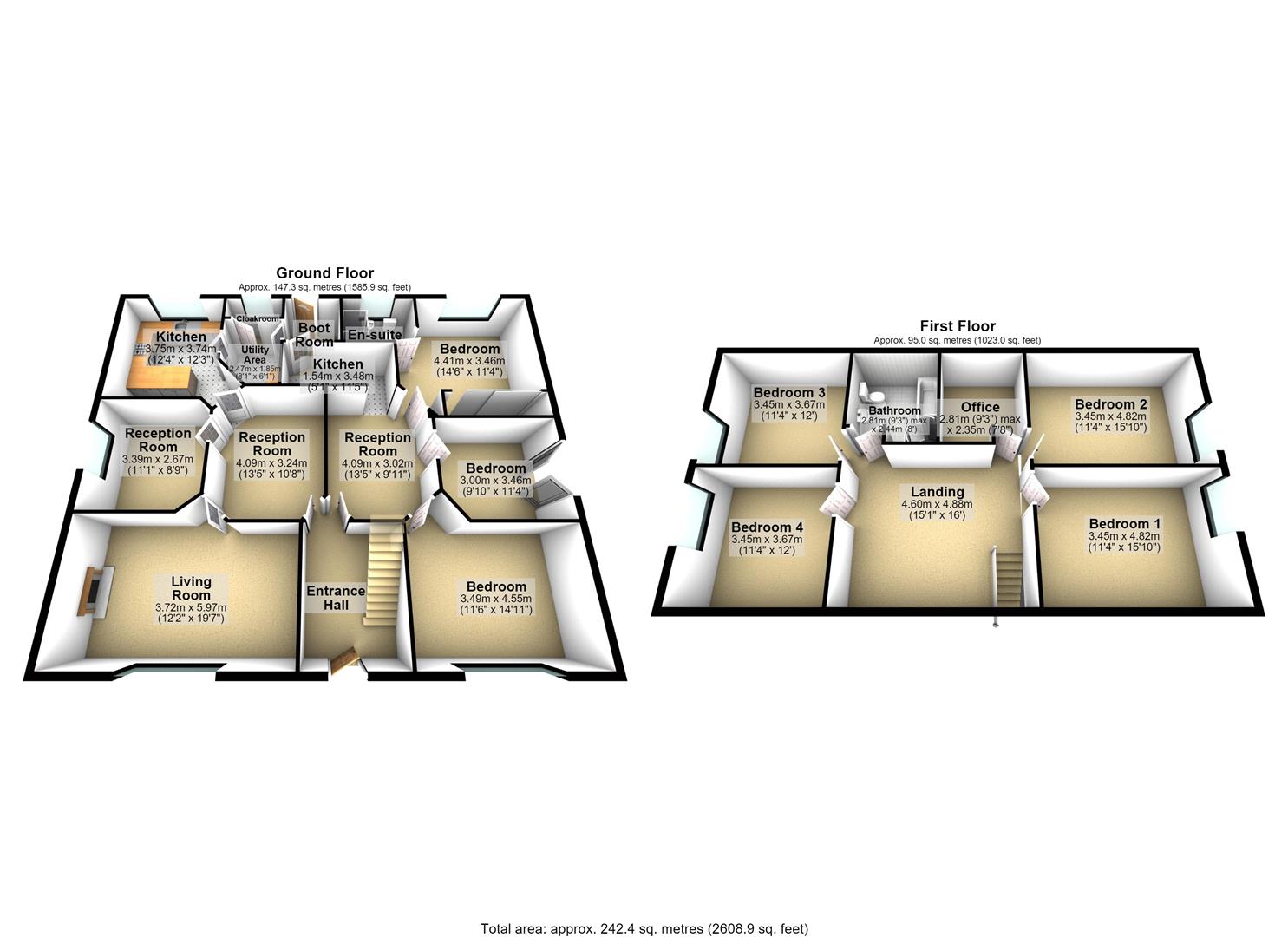 5, Heol Morlais, Kidwelly floorplan