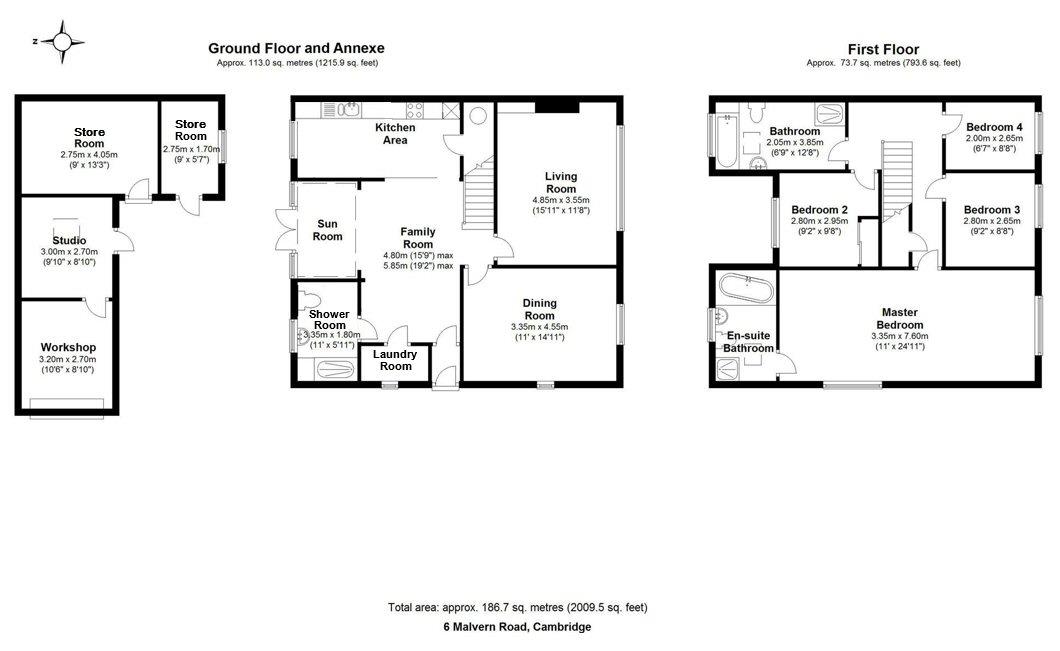 4 Bedrooms Semi-detached house to rent in Malvern Road, Cherry Hinton, Cambridge CB1