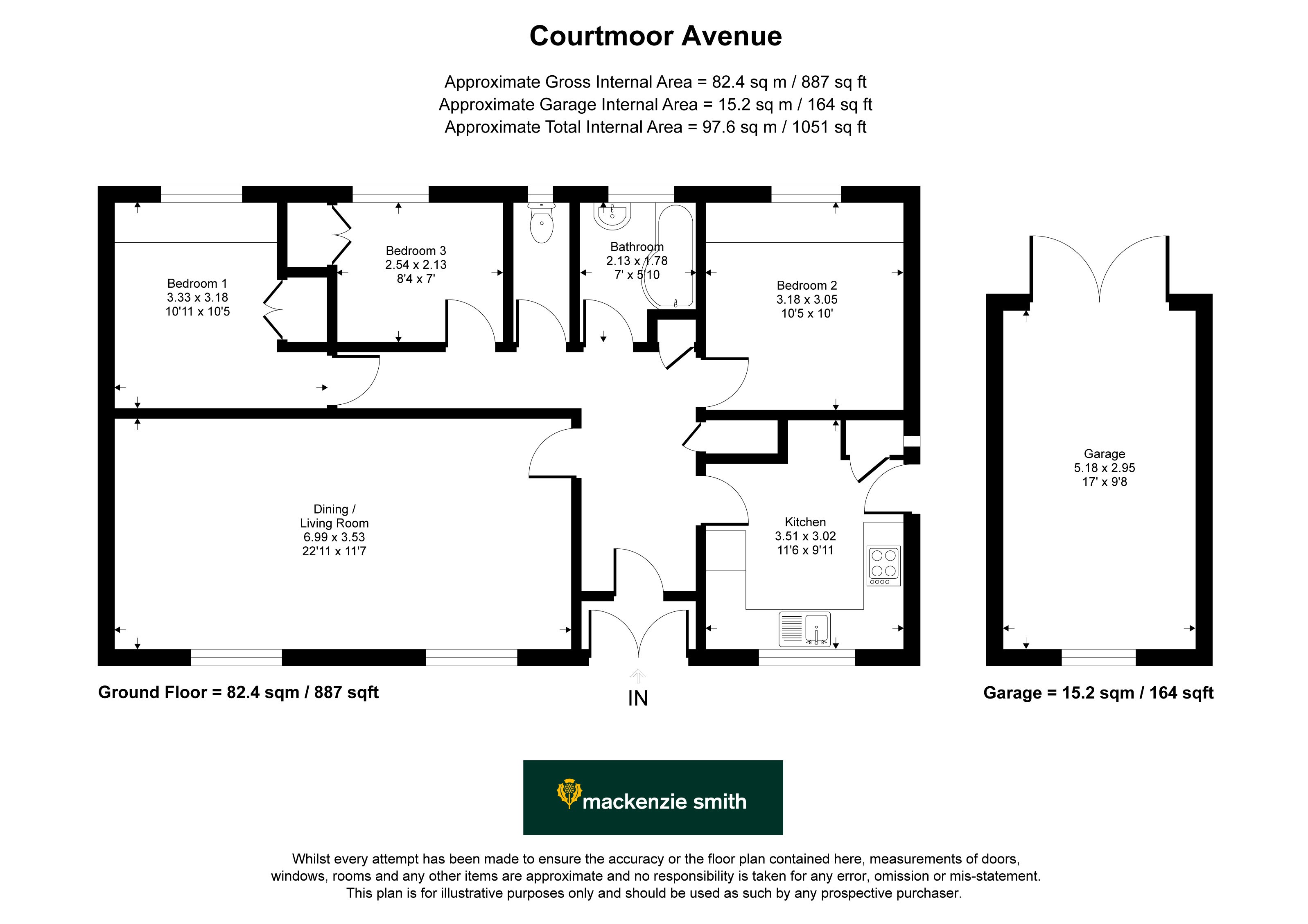 24, Courtmoor Avenue, Hampshire floorplan