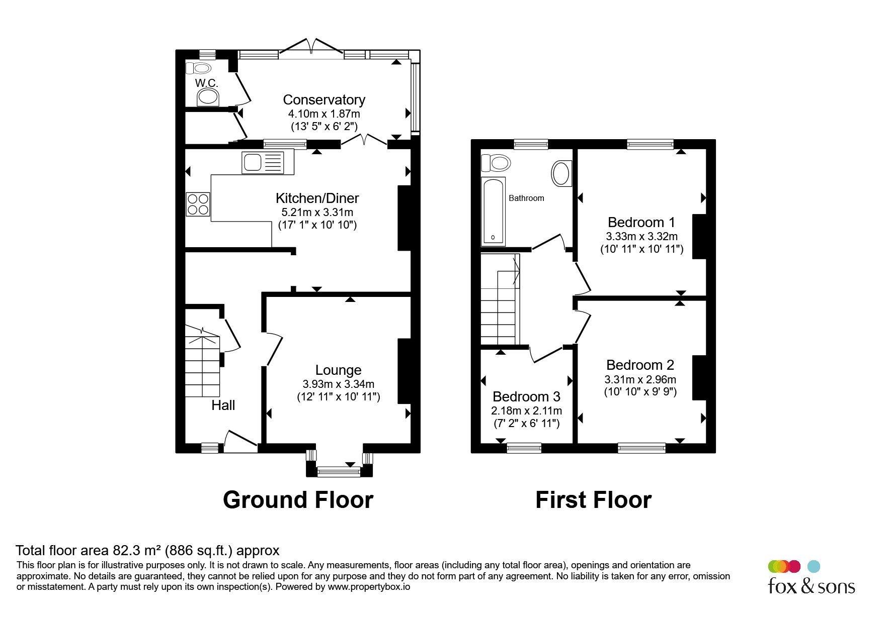 17, St. Valerie Road, Gosport floorplan