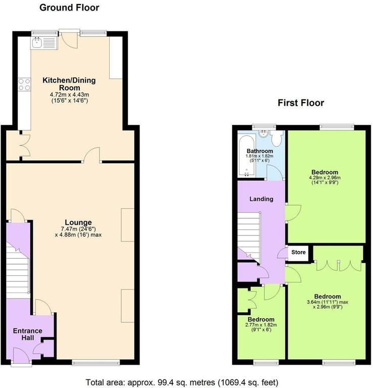 264, Chorley Road Greater Manchester, Westhoughton floorplan