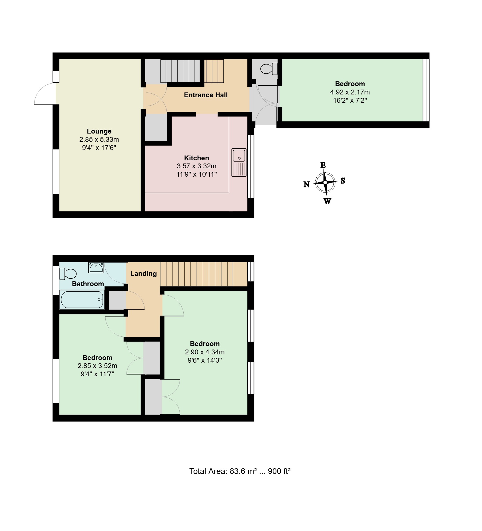 25, Bury Hill Close, Woodbridge floorplan