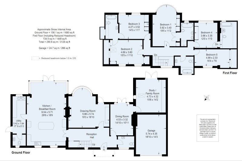 5 Bedrooms Detached house for sale in Grantley Avenue, Wonersh, Guildford GU5