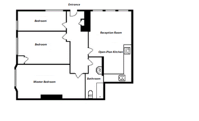 3 Bedrooms Flat to rent in Mount View Road, London N4