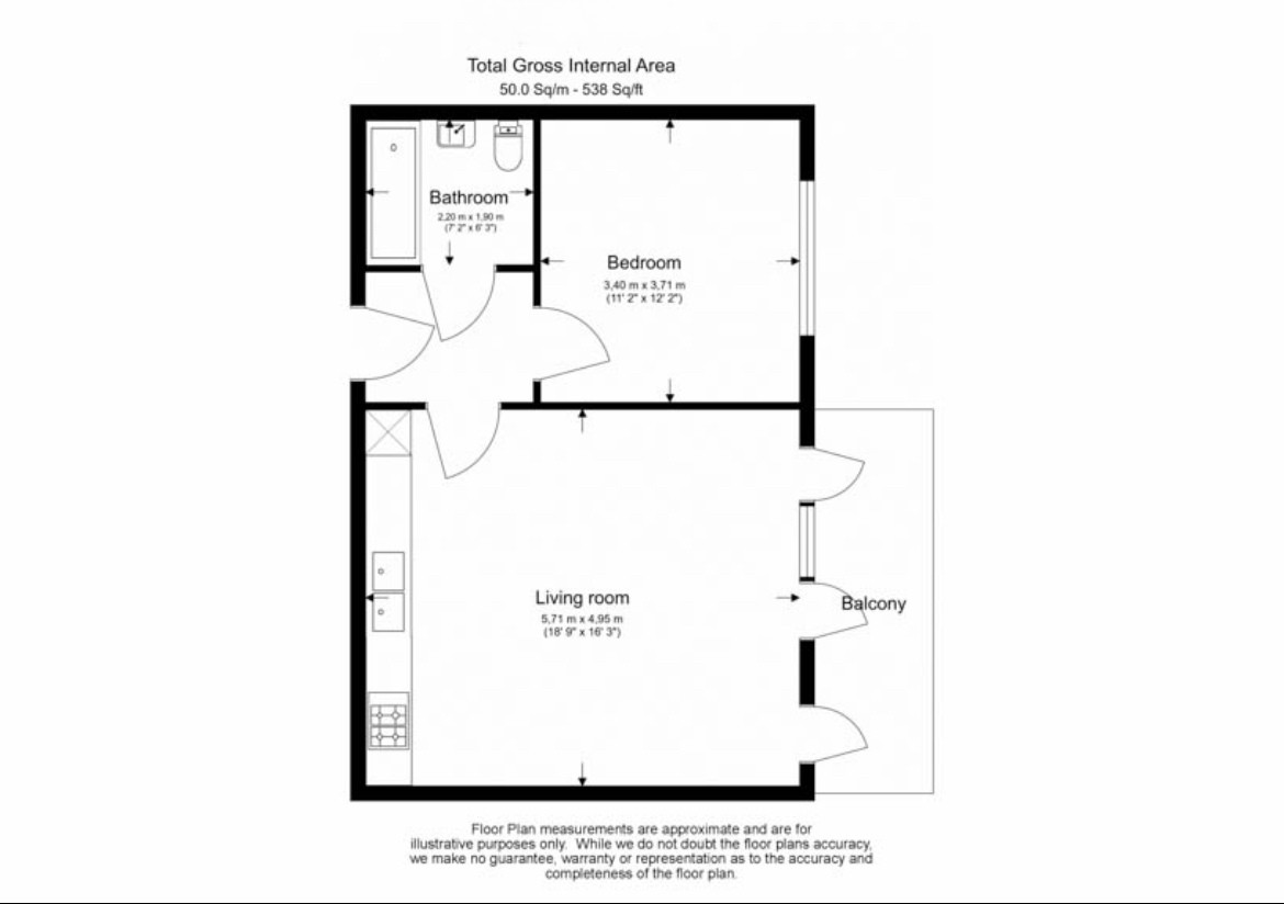 Spa Road, London floorplan