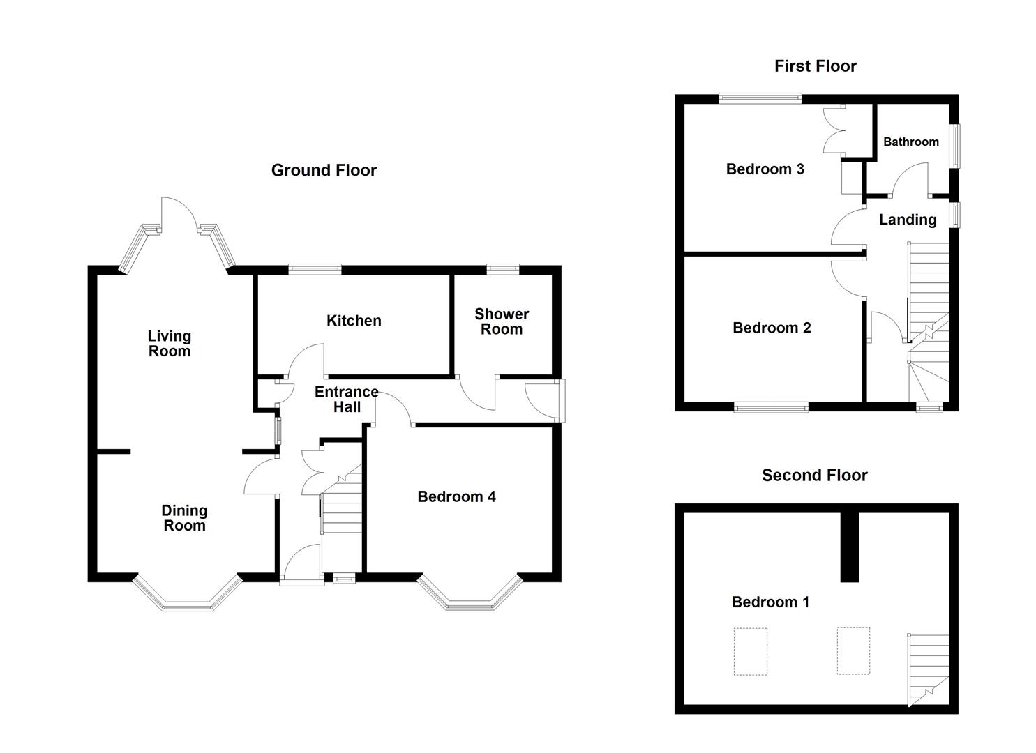 78, Edge Avenue, Dewsbury floorplan