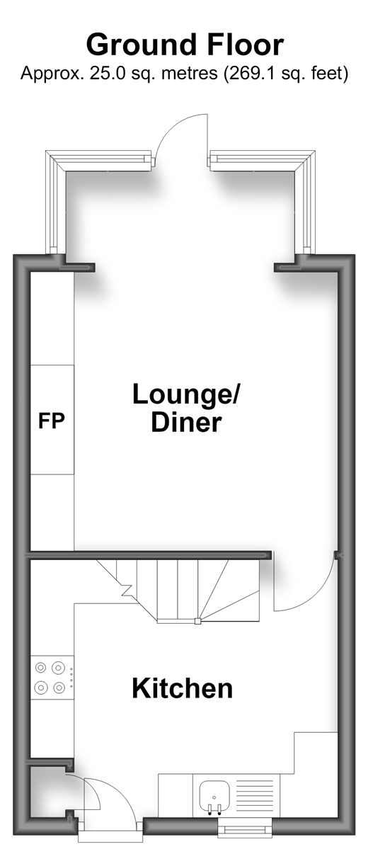High Street, Uckfield floorplan