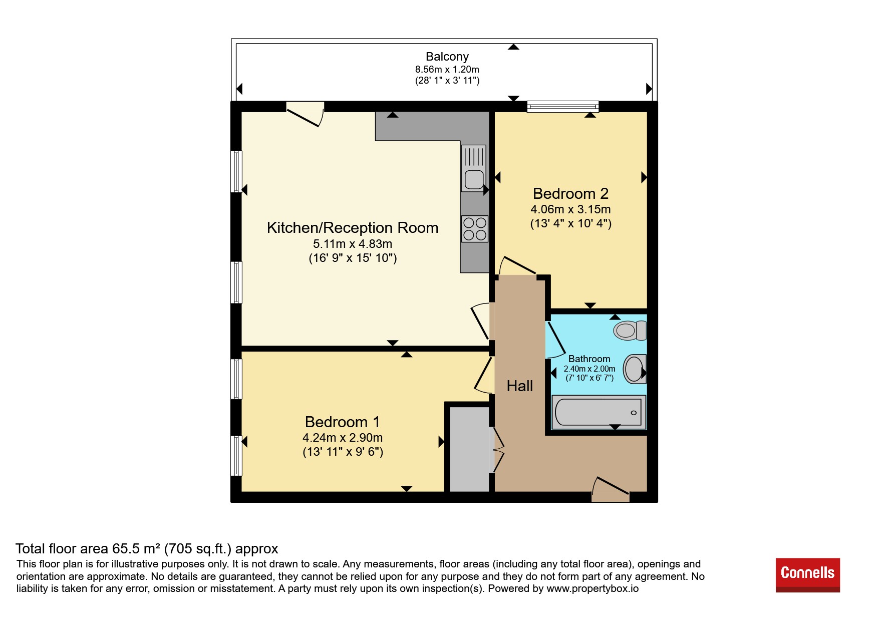 339, Dalgin Place, Milton Keynes floorplan
