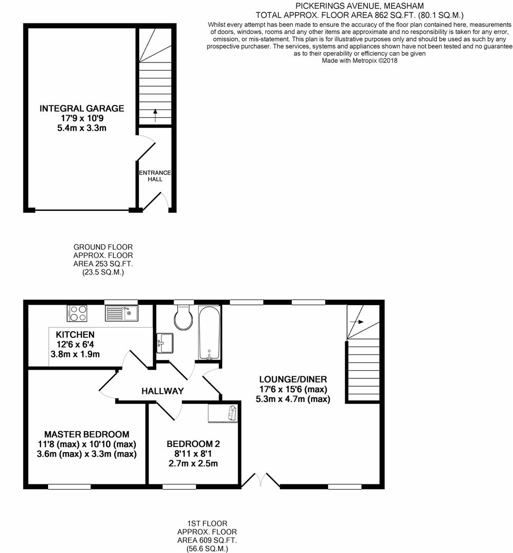 2 Bedrooms Detached house for sale in Pickerings Avenue, Measham, Swadlincote DE12